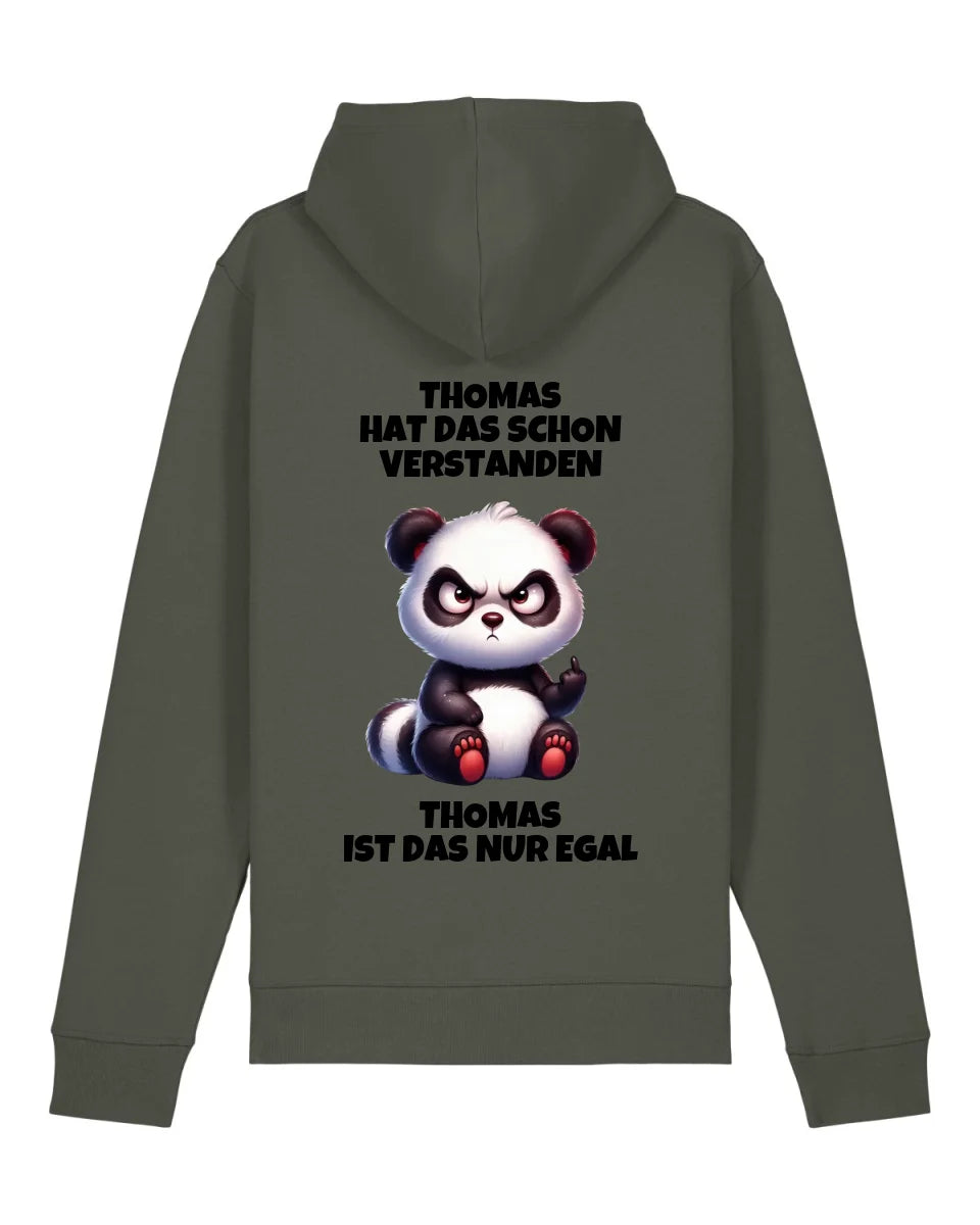 Verstanden aber egal - Organic Unisex Hoodie (personalisierbar) Drummer 2.0 Hoodie ST ST Khaki