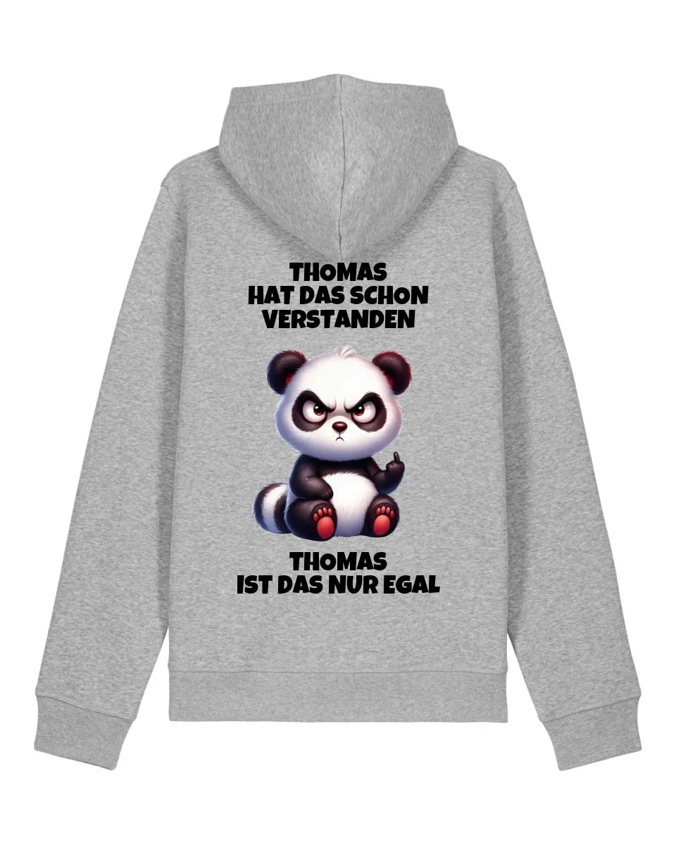 Verstanden aber egal - Organic Unisex Hoodie (personalisierbar) Drummer 2.0 Hoodie ST ST Heather-Grey