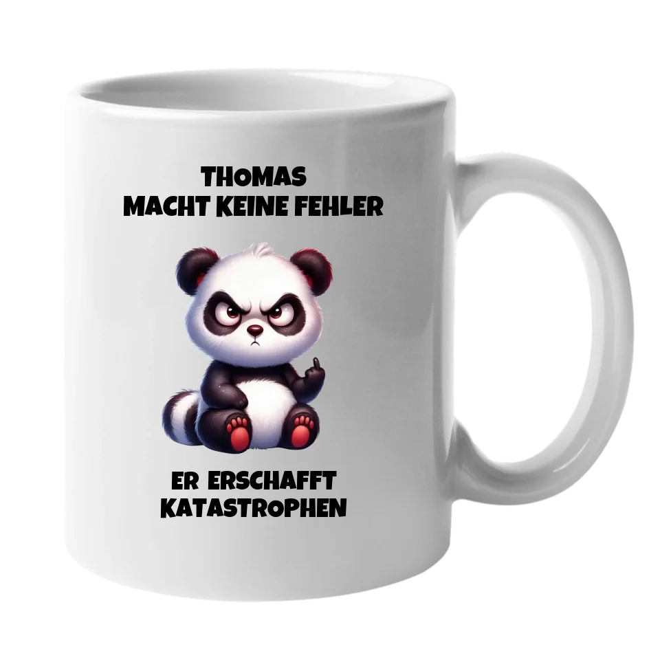 Keine Fehler - Tasse (personalisierbar) Standard Mug White STD
