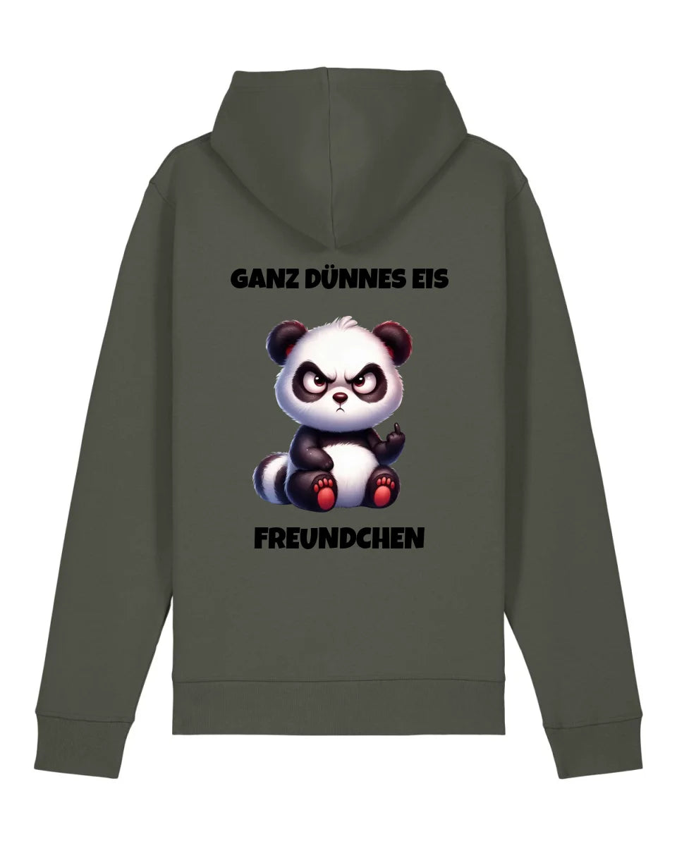 Ganz dünnes Eis - Organic Unisex Hoodie (personalisierbar) Drummer 2.0 Hoodie ST ST Khaki