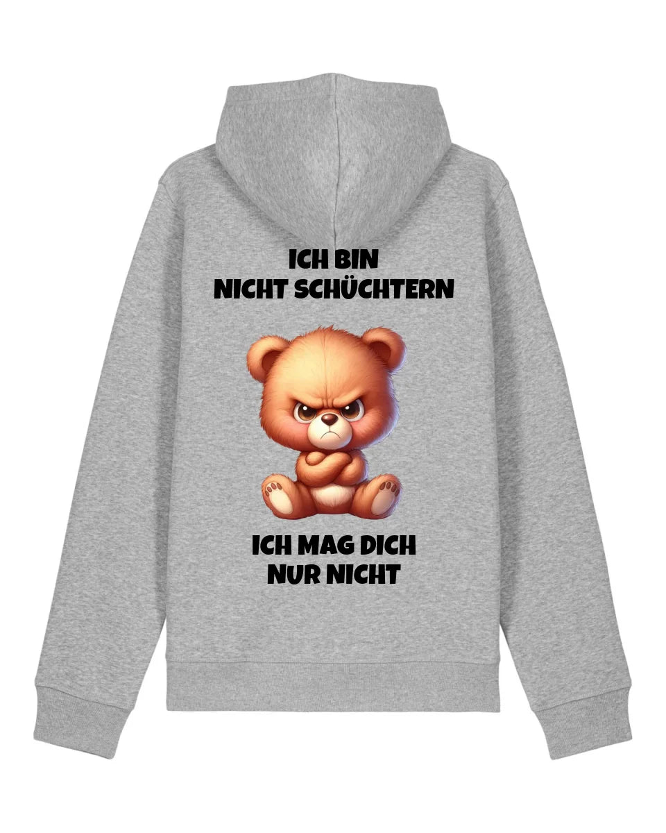 Nicht schüchtern - Organic Unisex Hoodie (personalisierbar) Drummer 2.0 Hoodie ST ST Heather-Grey