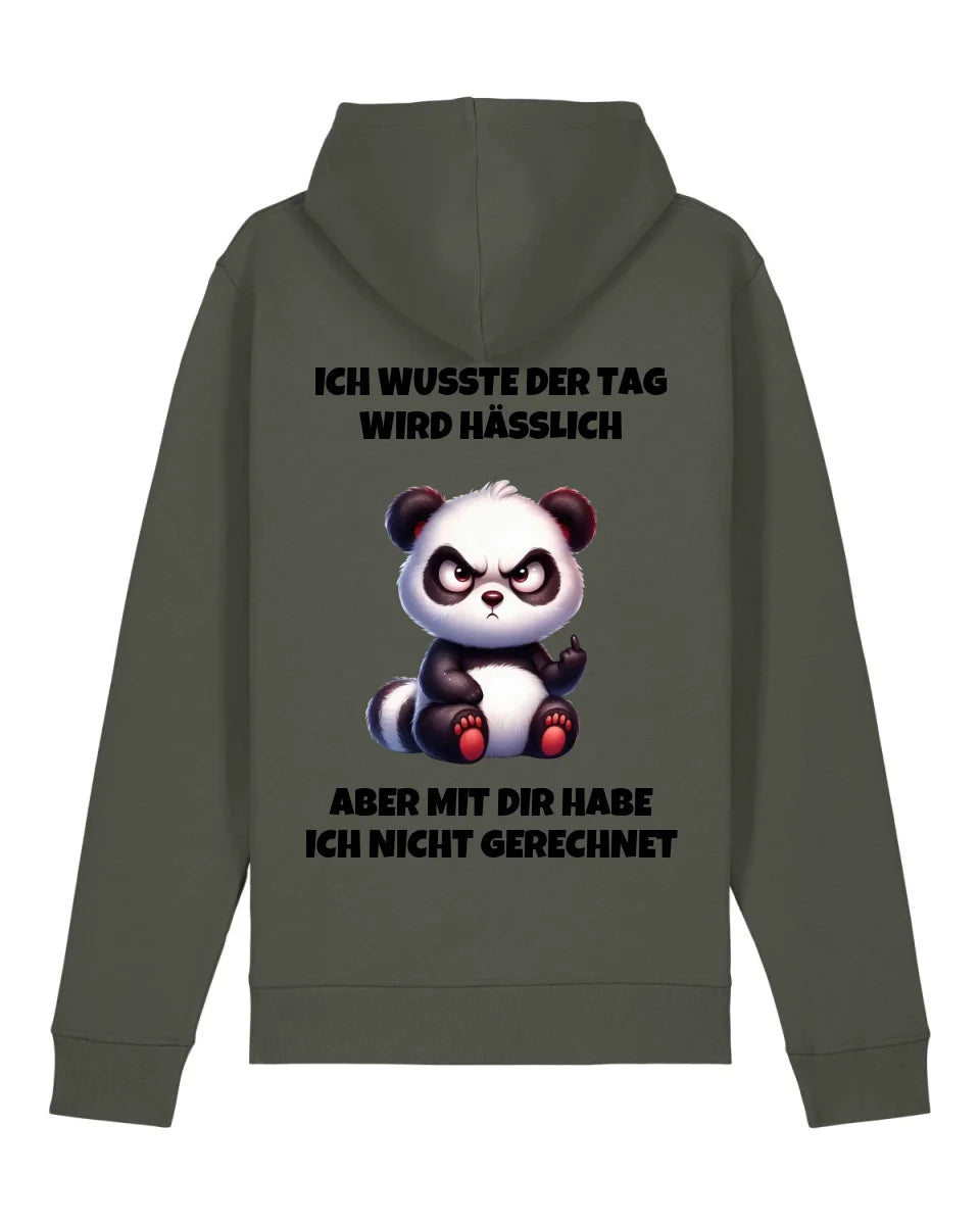 Der Tag wird hässlich - Organic Unisex Hoodie (personalisierbar) Drummer 2.0 Hoodie ST ST Khaki