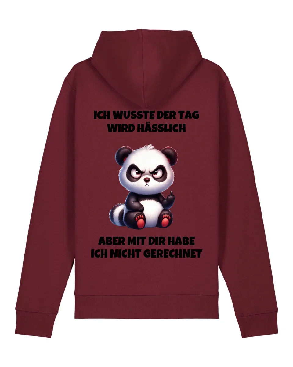 Der Tag wird hässlich - Organic Unisex Hoodie (personalisierbar) Drummer 2.0 Hoodie ST ST Burgundy