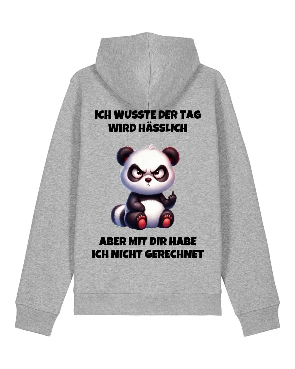 Der Tag wird hässlich - Organic Unisex Hoodie (personalisierbar) Drummer 2.0 Hoodie ST ST Heather-Grey