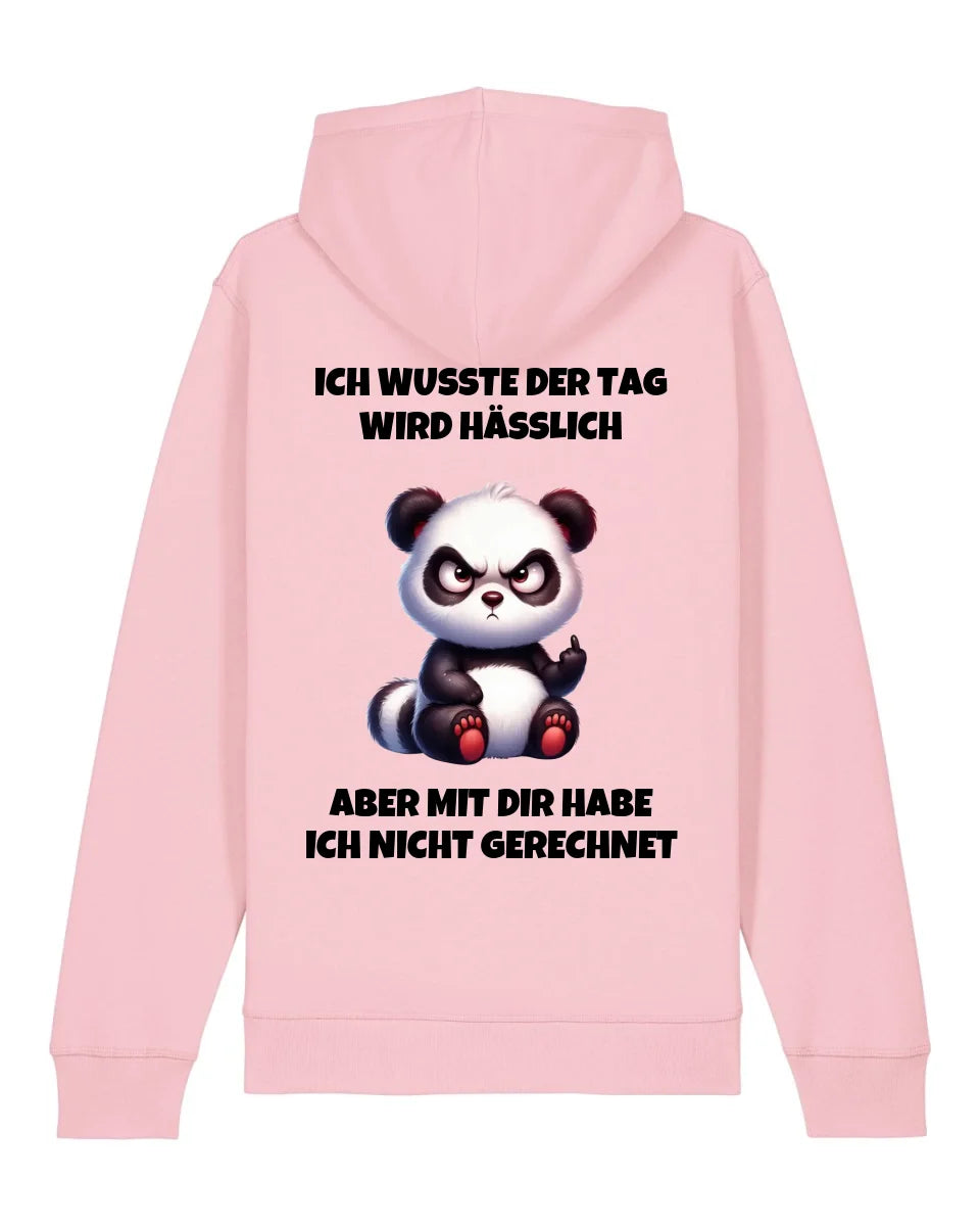 Der Tag wird hässlich - Organic Unisex Hoodie (personalisierbar) Drummer 2.0 Hoodie ST ST Cotton-Pink