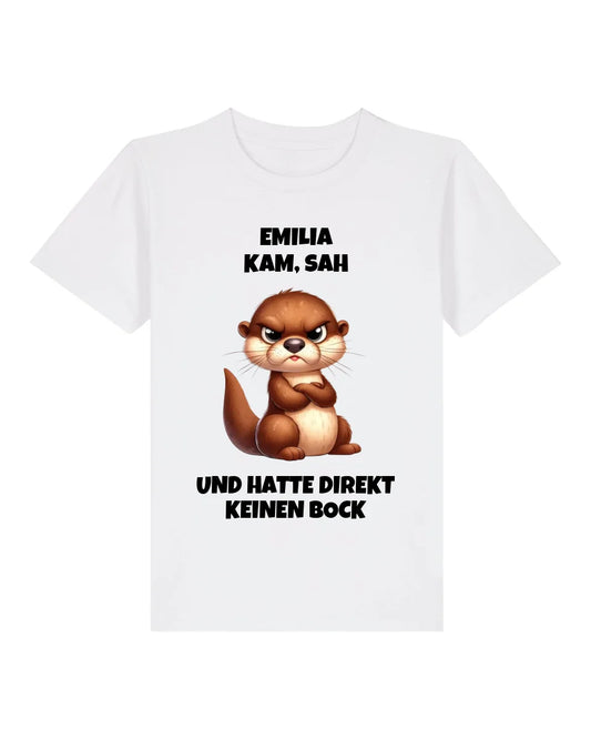 Direkt keinen Bock - Organic Kid's Shirt (personalisierbar) Mini Creator T-Shirt ST ST White