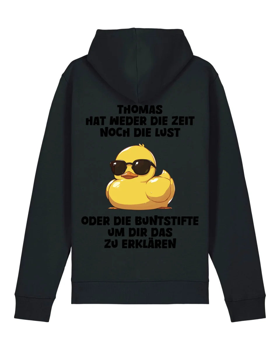 Buntstifte - Organic Unisex Hoodie (personalisierbar) Drummer 2.0 Hoodie ST ST Black
