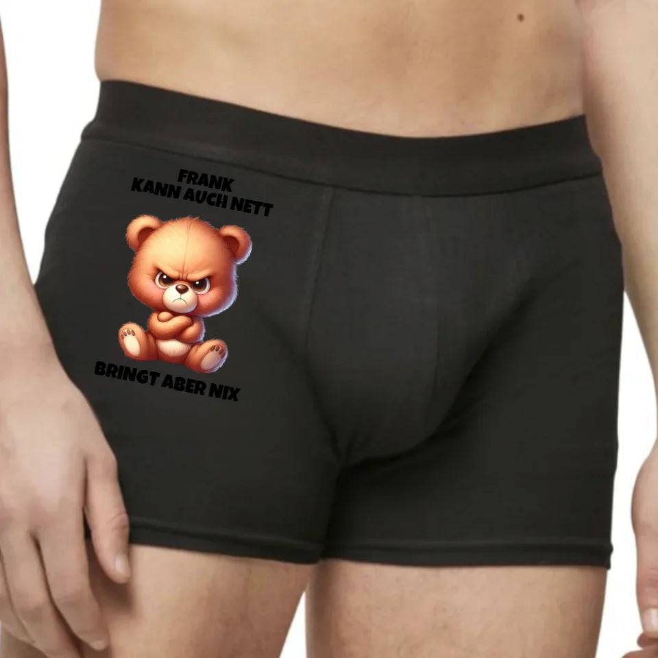 Bringt aber nix - Boxer Shorts (personalisierbar) Boxer Shorts Black