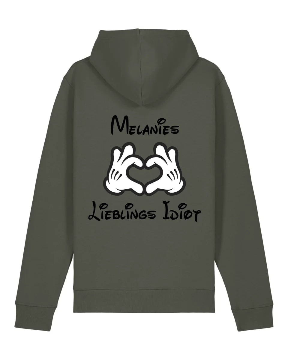 Lieblingsidiot - Organic Unisex Hoodie (personalisierbar) Drummer 2.0 Hoodie ST ST Khaki