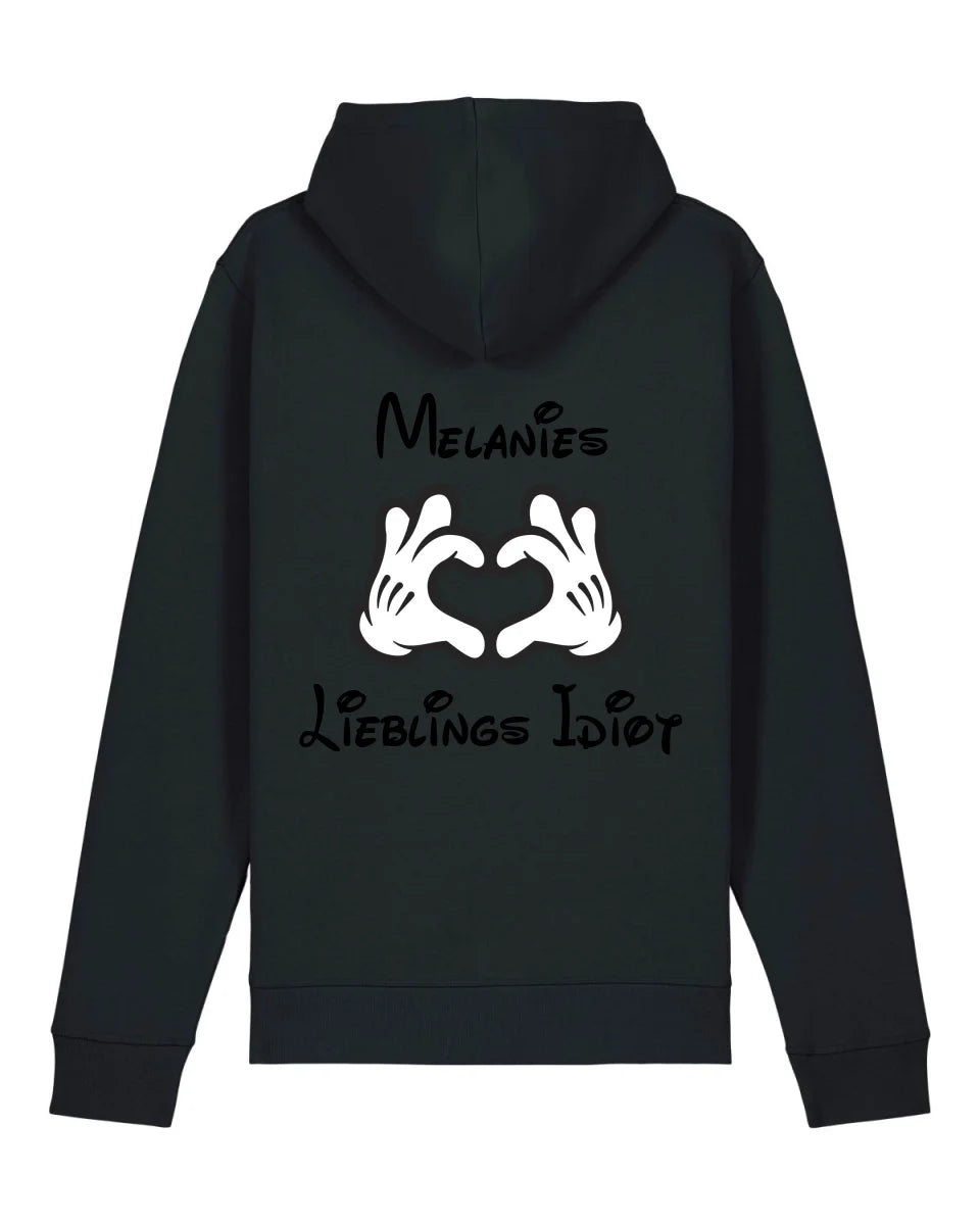 Lieblingsidiot - Organic Unisex Hoodie (personalisierbar) Drummer 2.0 Hoodie ST ST Black