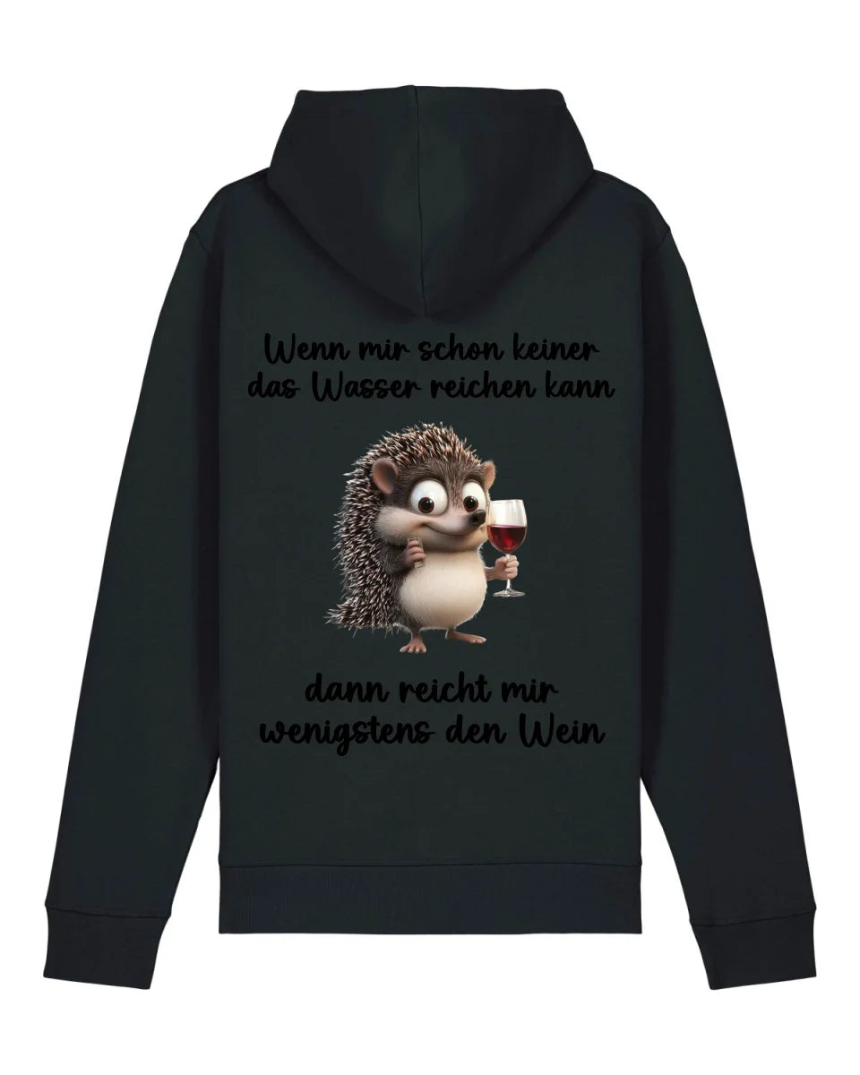 Nicht das Wasser reichen - Organic Unisex Hoodie (personalisierbar) Drummer 2.0 Hoodie ST ST Black