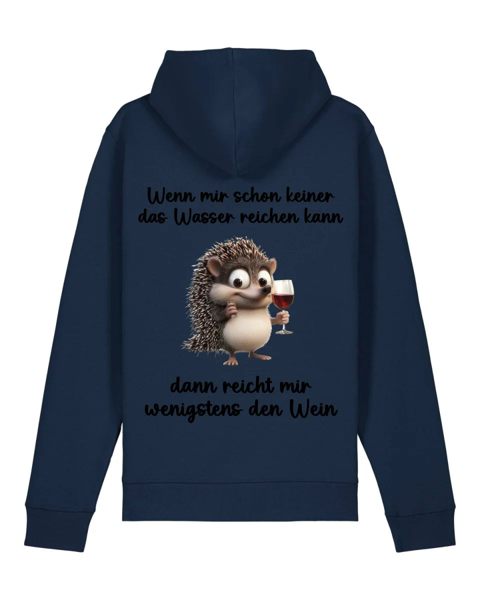 Nicht das Wasser reichen - Organic Unisex Hoodie (personalisierbar) Drummer 2.0 Hoodie ST ST French-Navy