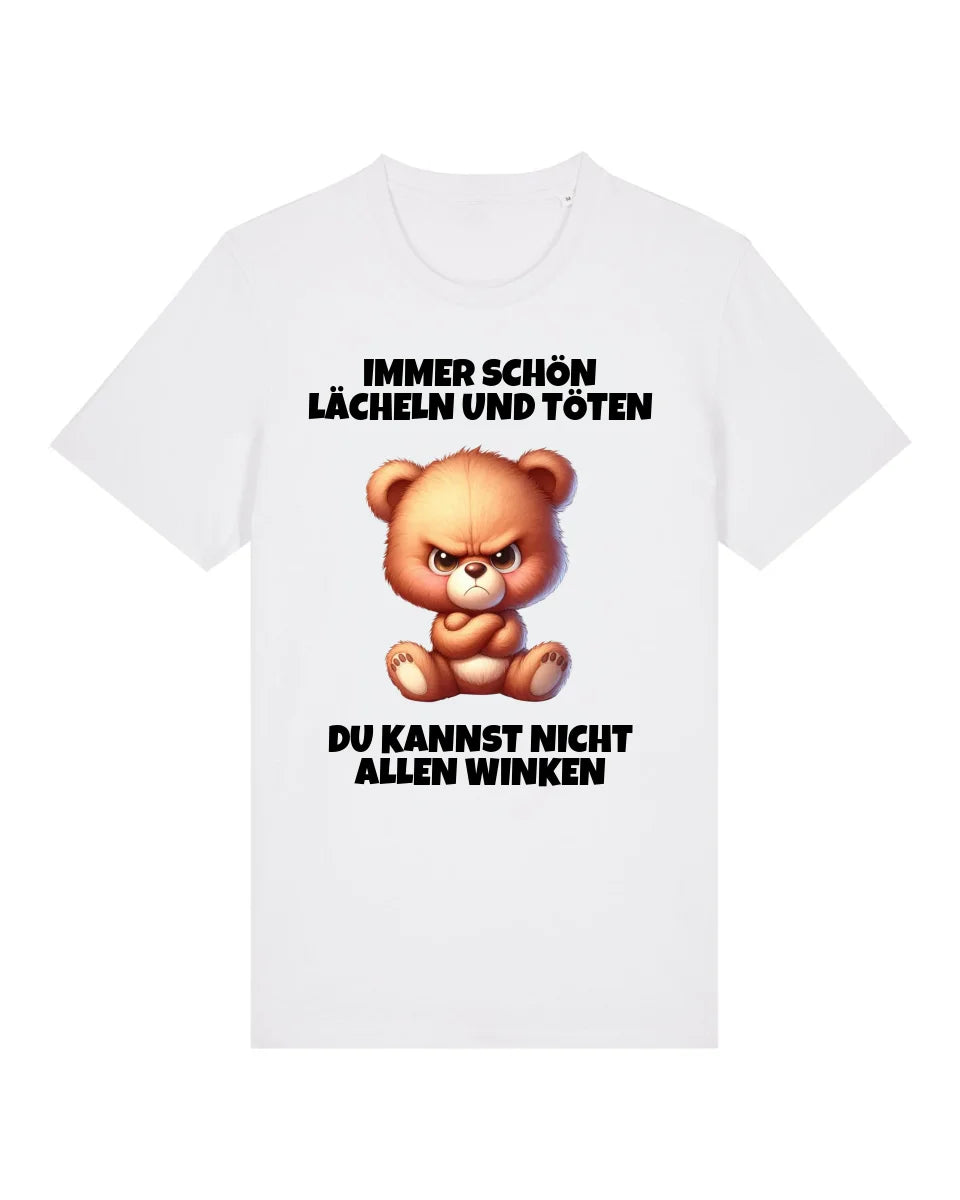 Lächeln und töten - Organic Men's Shirt (personalisierbar) Crafter T-Shirt ST ST White
