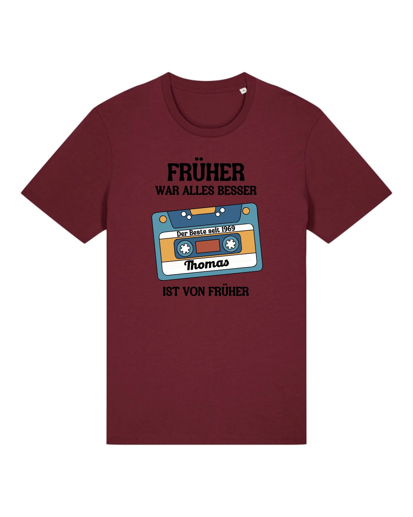 Früher war alles besser - Organic Men's Shirt (personalisierbar)