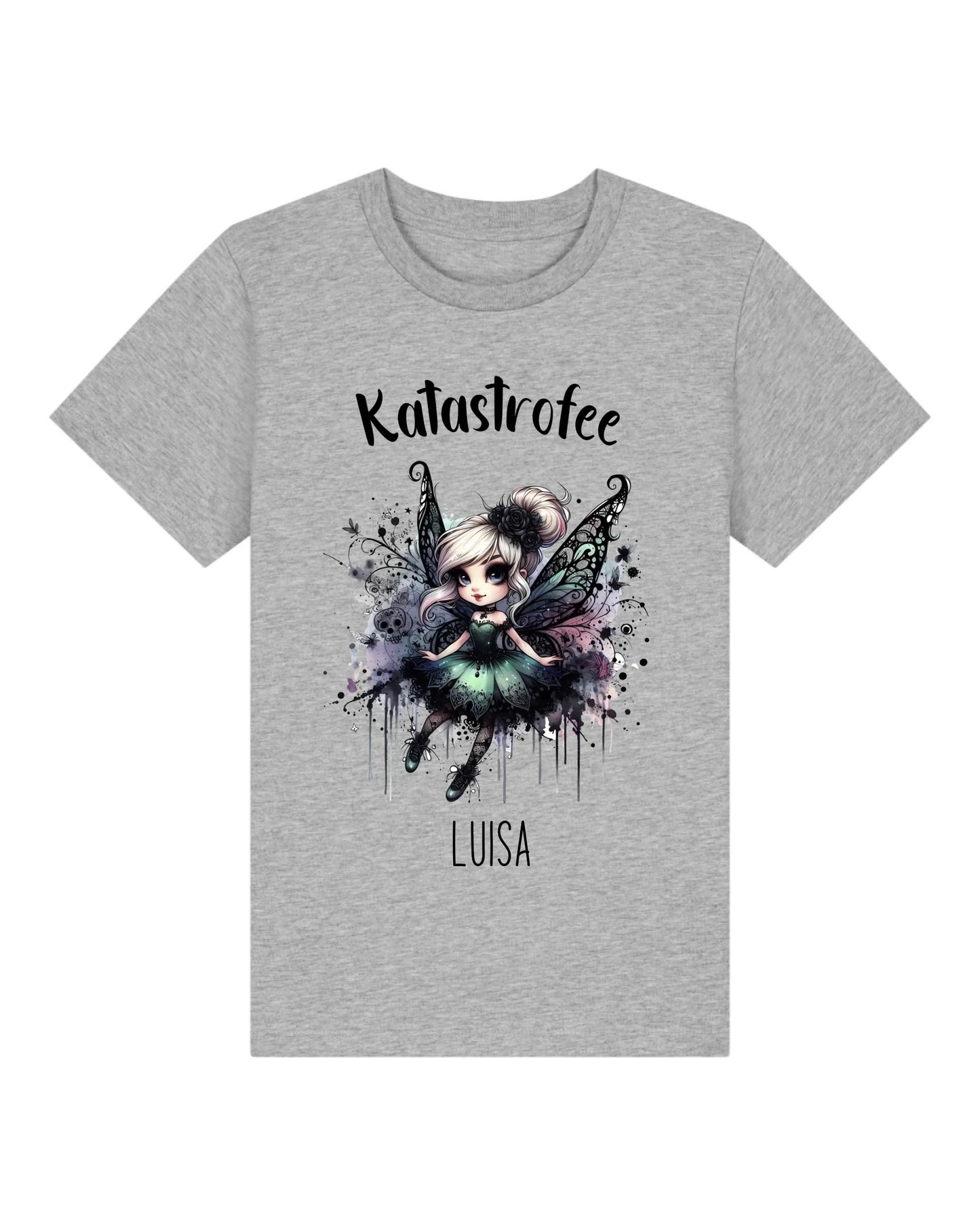 Katastrofee - Organic Kid's Shirt (personalisierbar) Mini Creator T-Shirt ST ST Heather-Grey
