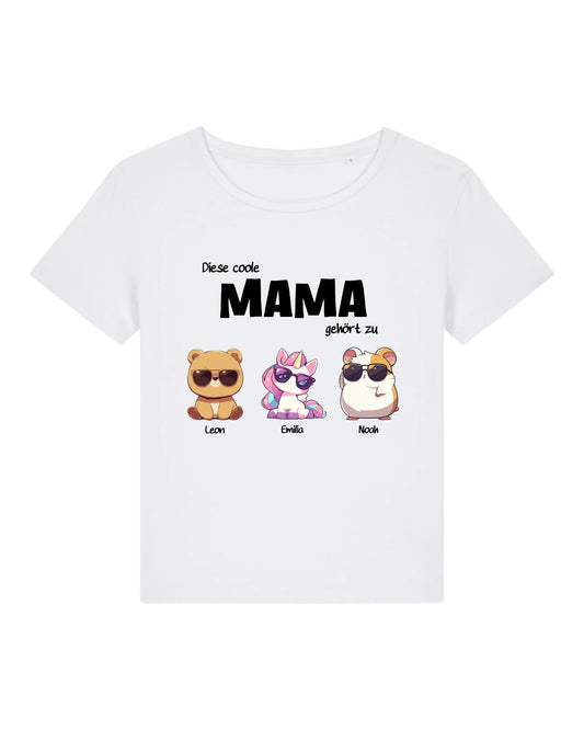 Coole Mama - Organic Women's Shirt (personalisierbar) Serena T-Shirt ST ST