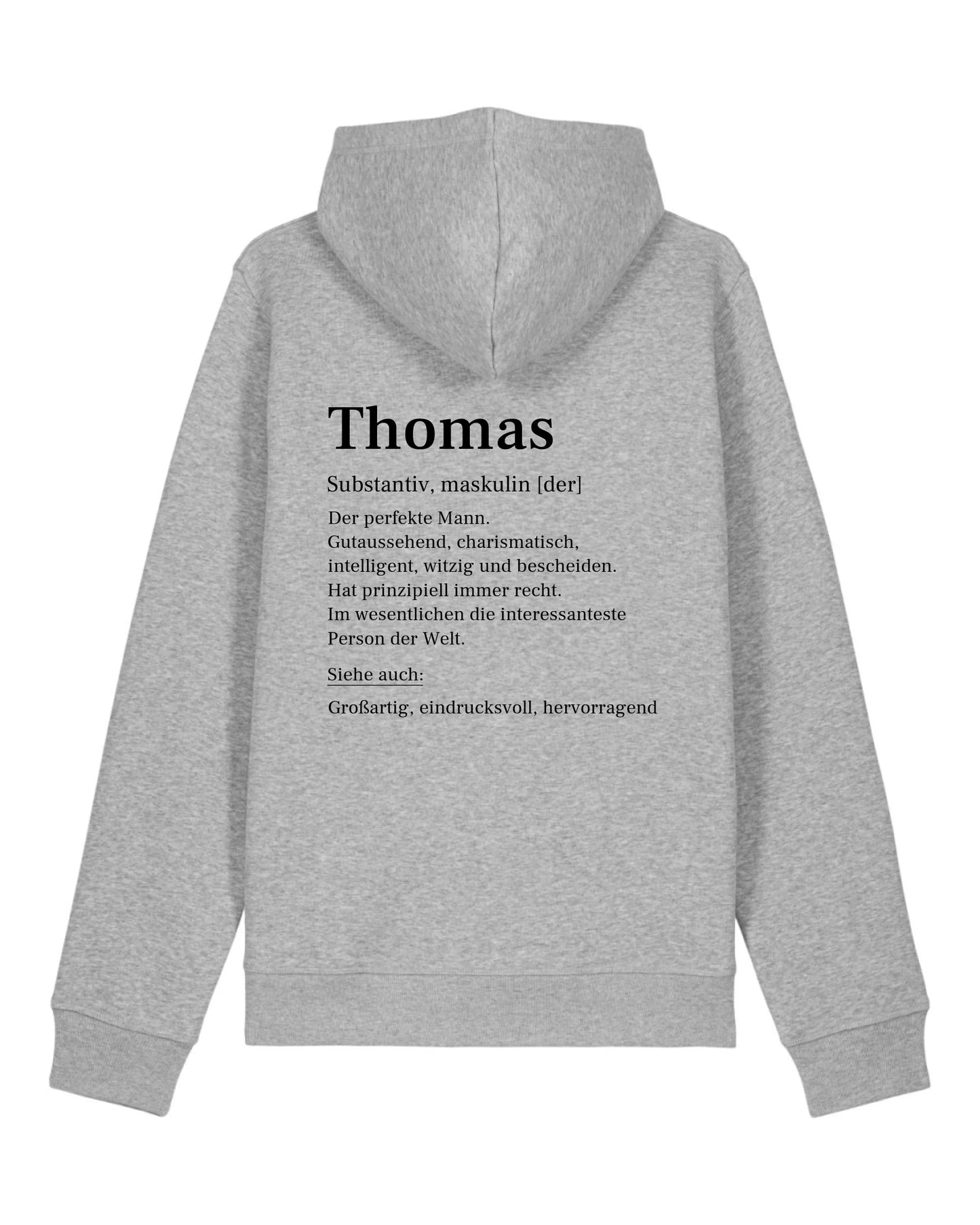 Definition - Organic Unisex Hoodie (personalisierbar) Drummer 2.0 Hoodie ST ST Heather-Grey