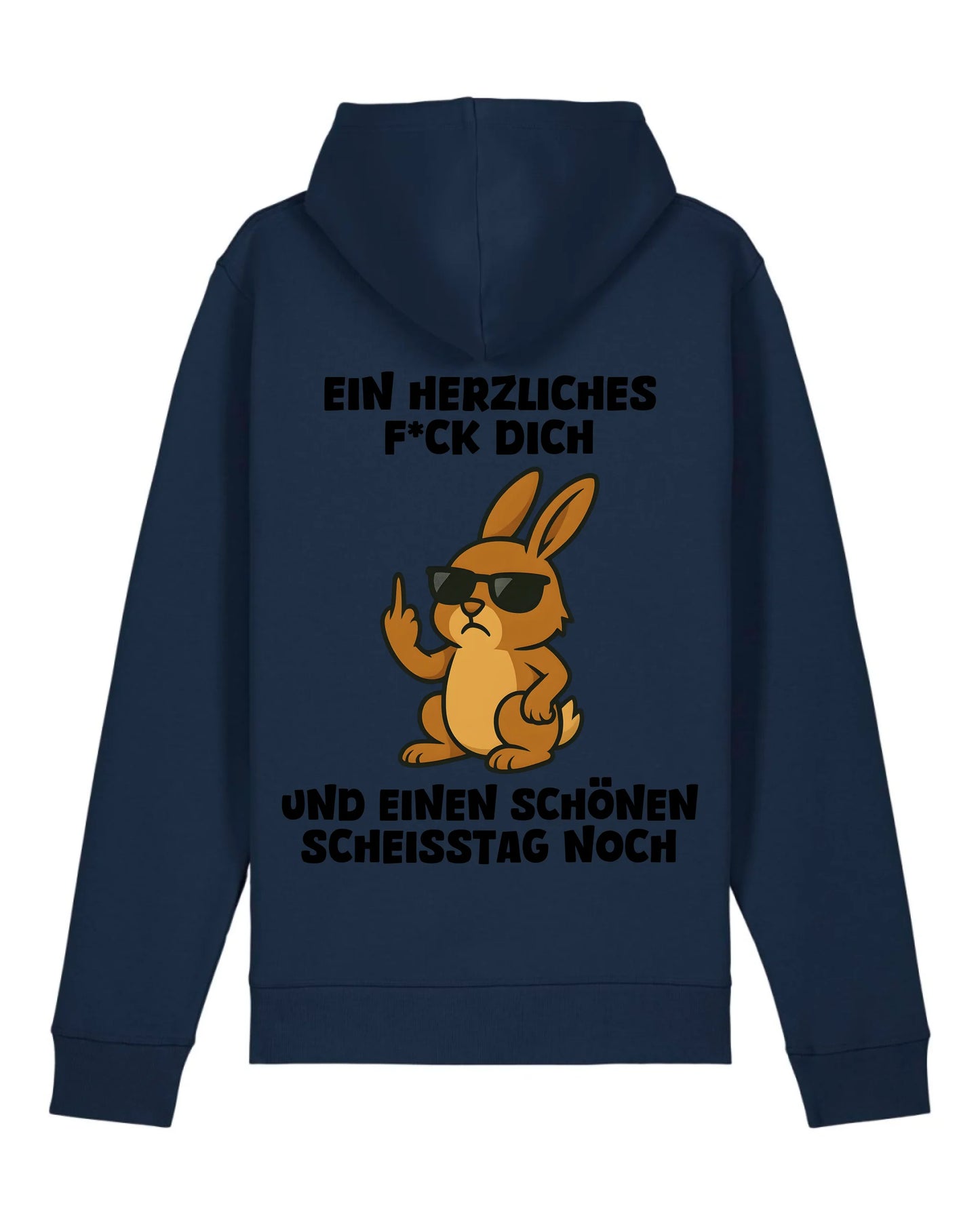 Ein herzliches - Organic Unisex Hoodie (personalisierbar) Drummer 2.0 Hoodie ST ST French-Navy