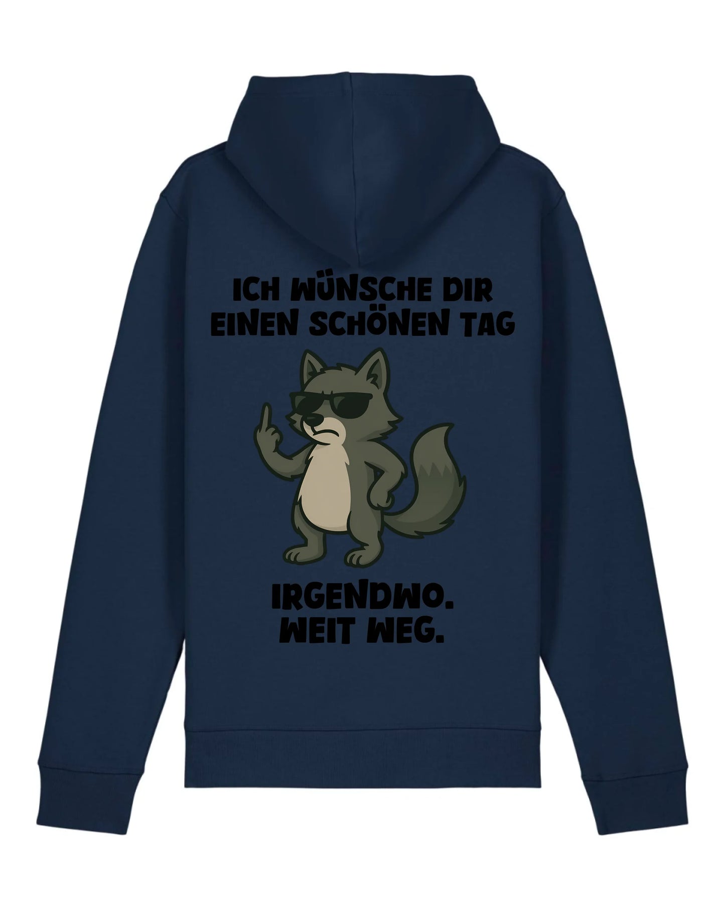 Einen schönen Tag - Organic Unisex Hoodie (personalisierbar) Drummer 2.0 Hoodie ST ST French-Navy