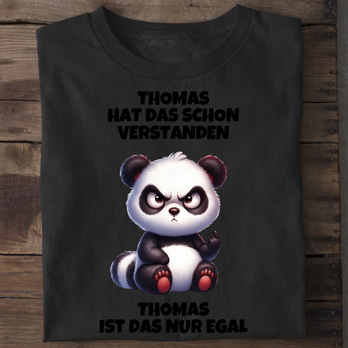 Verstanden aber egal - Organic Men's Shirt (personalisierbar) Crafter T-Shirt ST ST Black