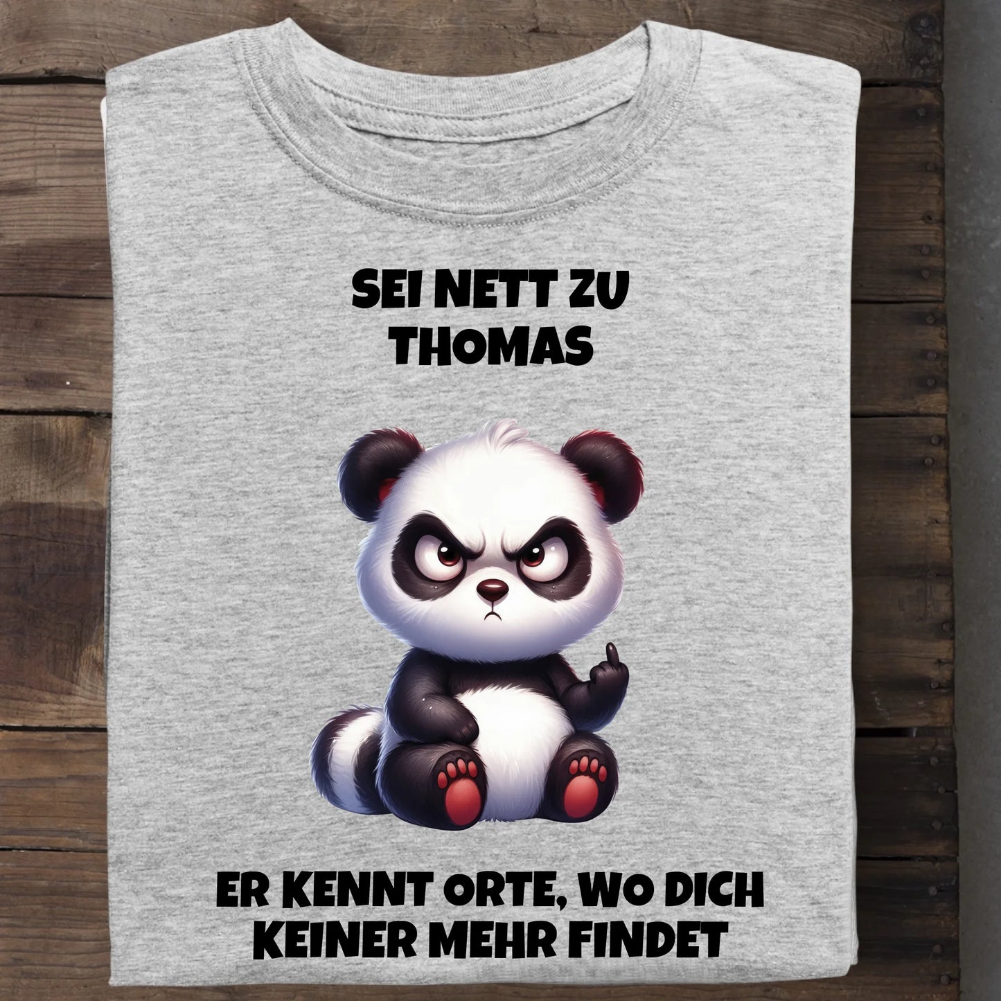 Sei nett - Organic Men's Shirt (personalisierbar) Crafter T-Shirt ST ST Heather-Grey