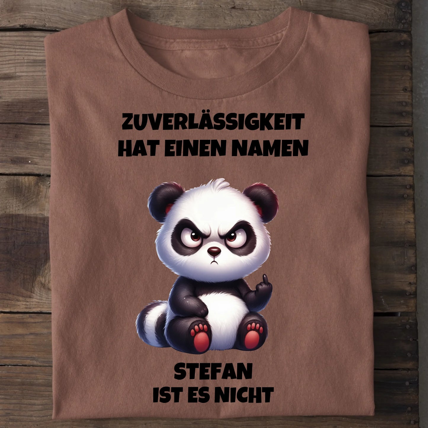Zuverlässigkeit hat einen Namen - Organic Men's Shirt (personalisierbar) Crafter T-Shirt ST ST Heritage-Brown