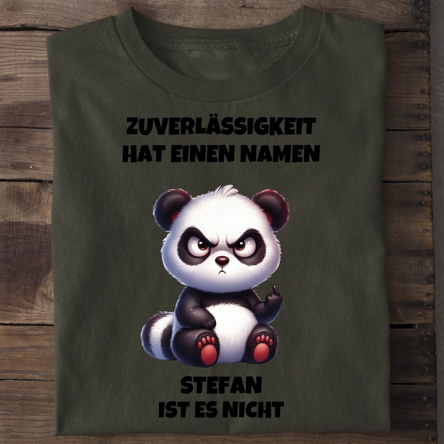 Zuverlässigkeit hat einen Namen - Organic Men's Shirt (personalisierbar) Crafter T-Shirt ST ST Khaki