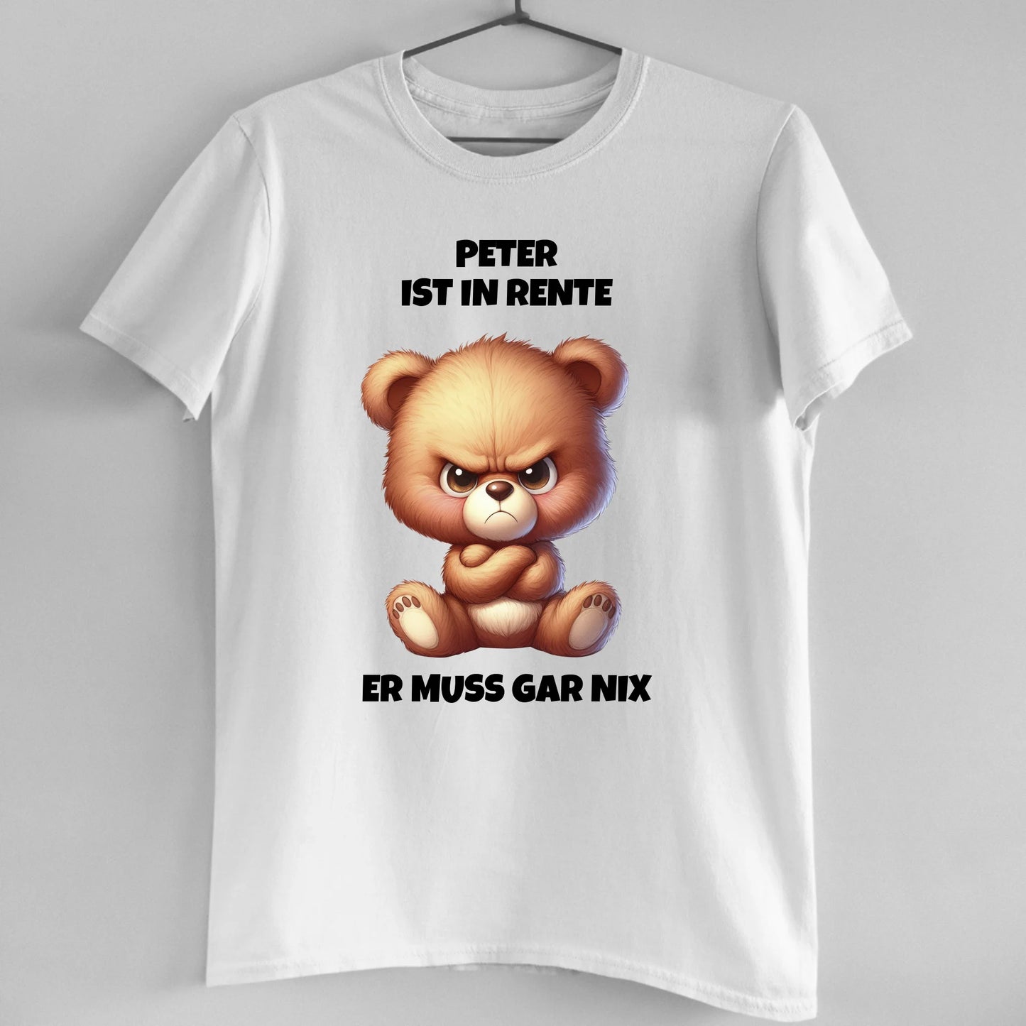 Ich bin in Rente - Organic Men's Shirt (personalisierbar)