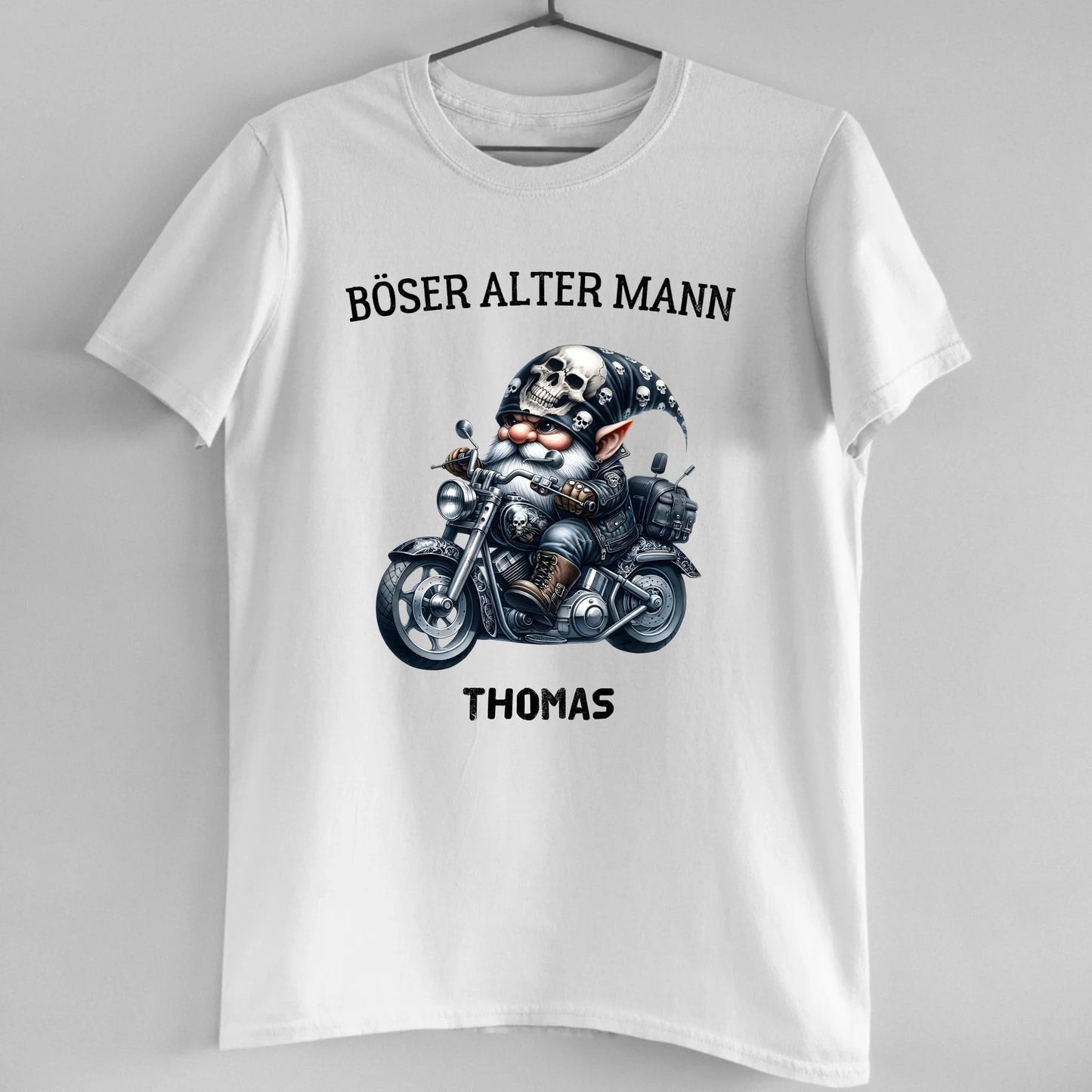 Böser alter Mann - Organic Men's Shirt (personalisierbar)