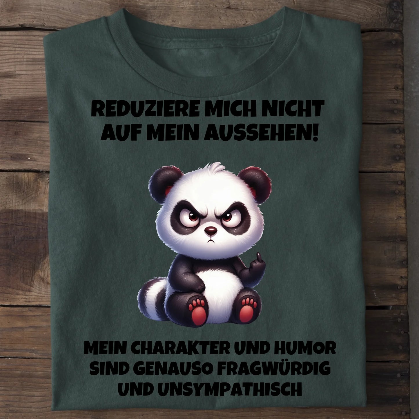 Fragwürdig und unsympathisch - Organic Men's Shirt (personalisierbar) Crafter T-Shirt ST ST Bottled-Green