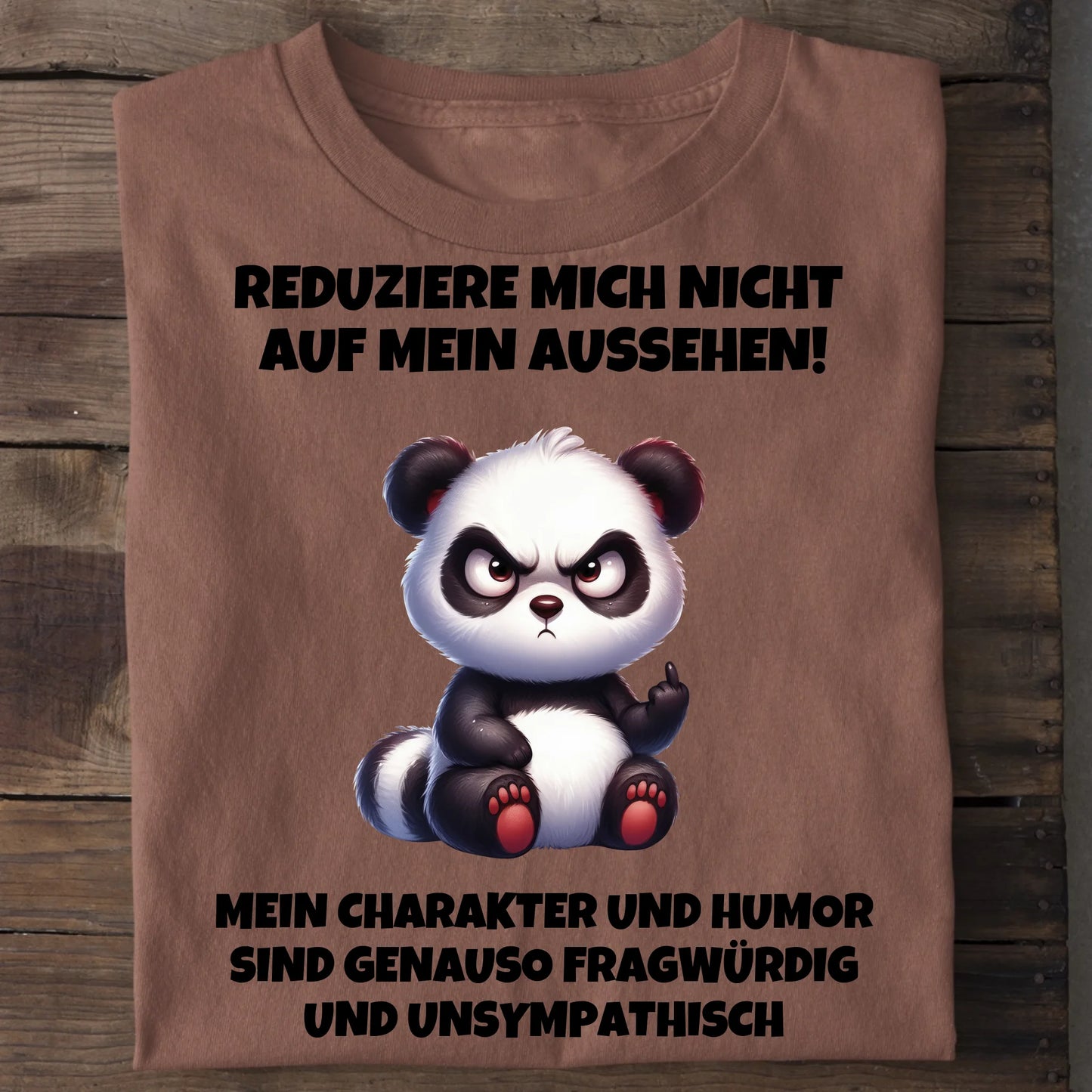 Fragwürdig und unsympathisch - Organic Men's Shirt (personalisierbar) Crafter T-Shirt ST ST Heritage-Brown