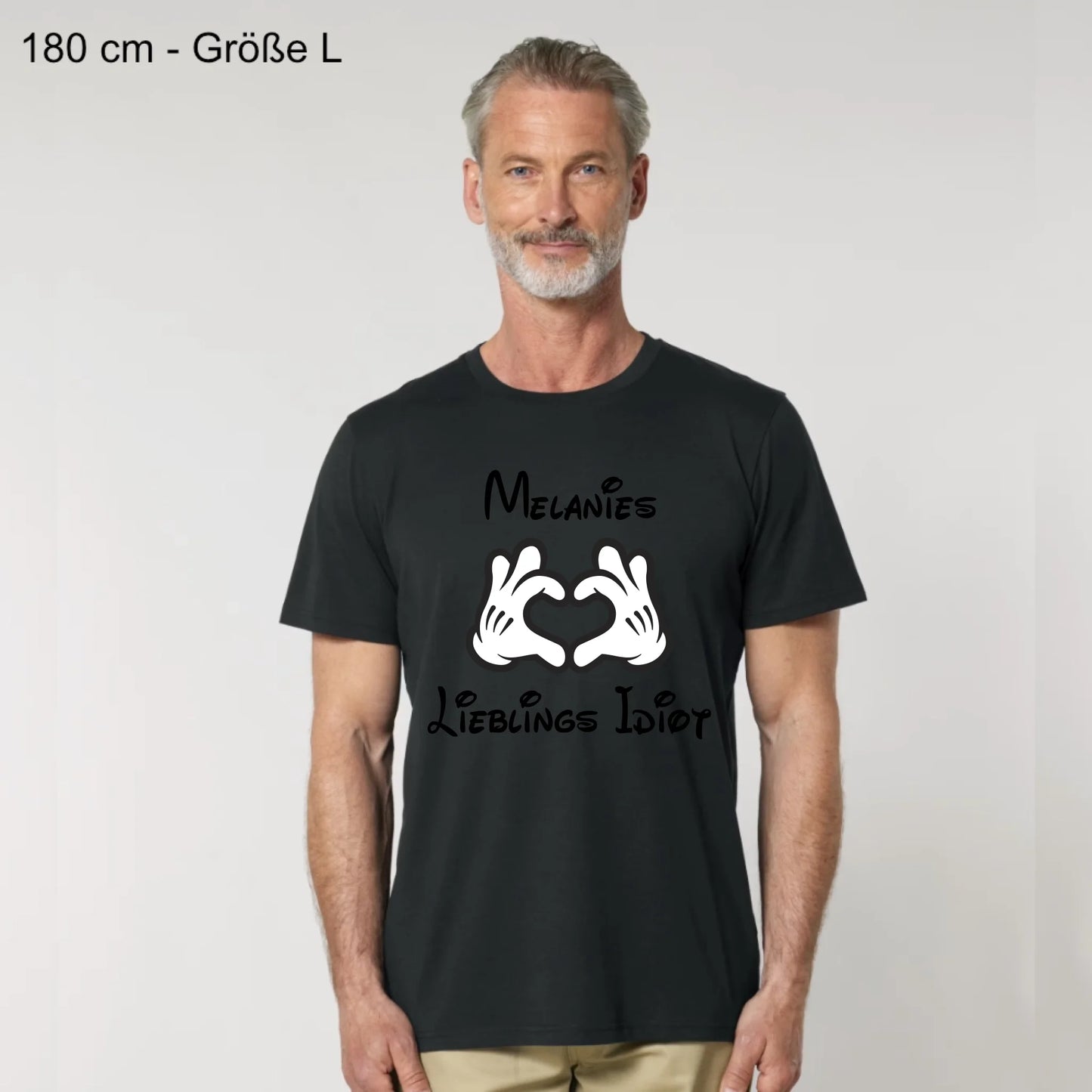 Lieblingsidiot - Organic Men's Shirt (personalisierbar)
