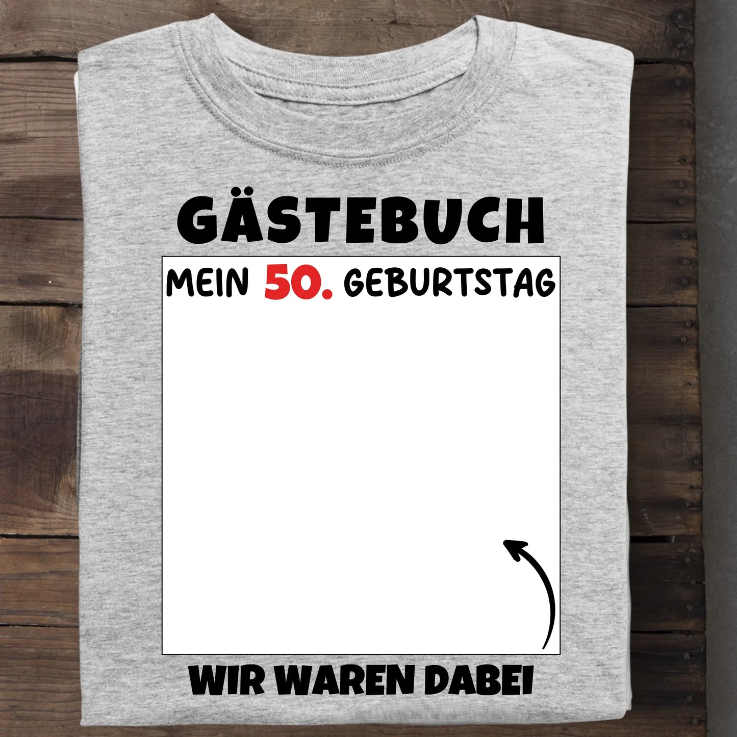 Gästebuch - Organic Men's Shirt (personalisierbar) Crafter T-Shirt ST ST Heather-Grey