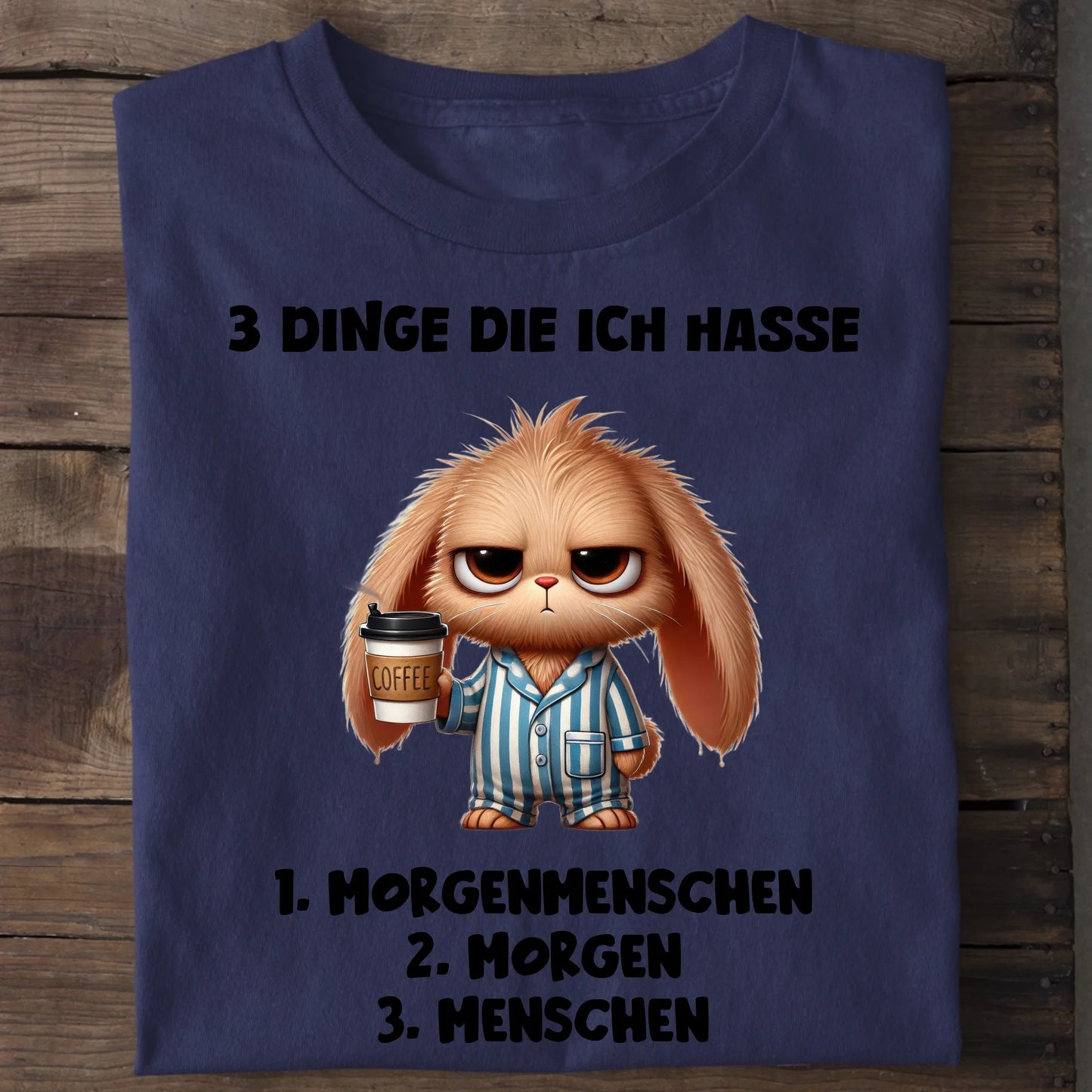 3 Dinge die ich hasse - Organic Men's Shirt (personalisierbar) Crafter T-Shirt ST ST French-Navy