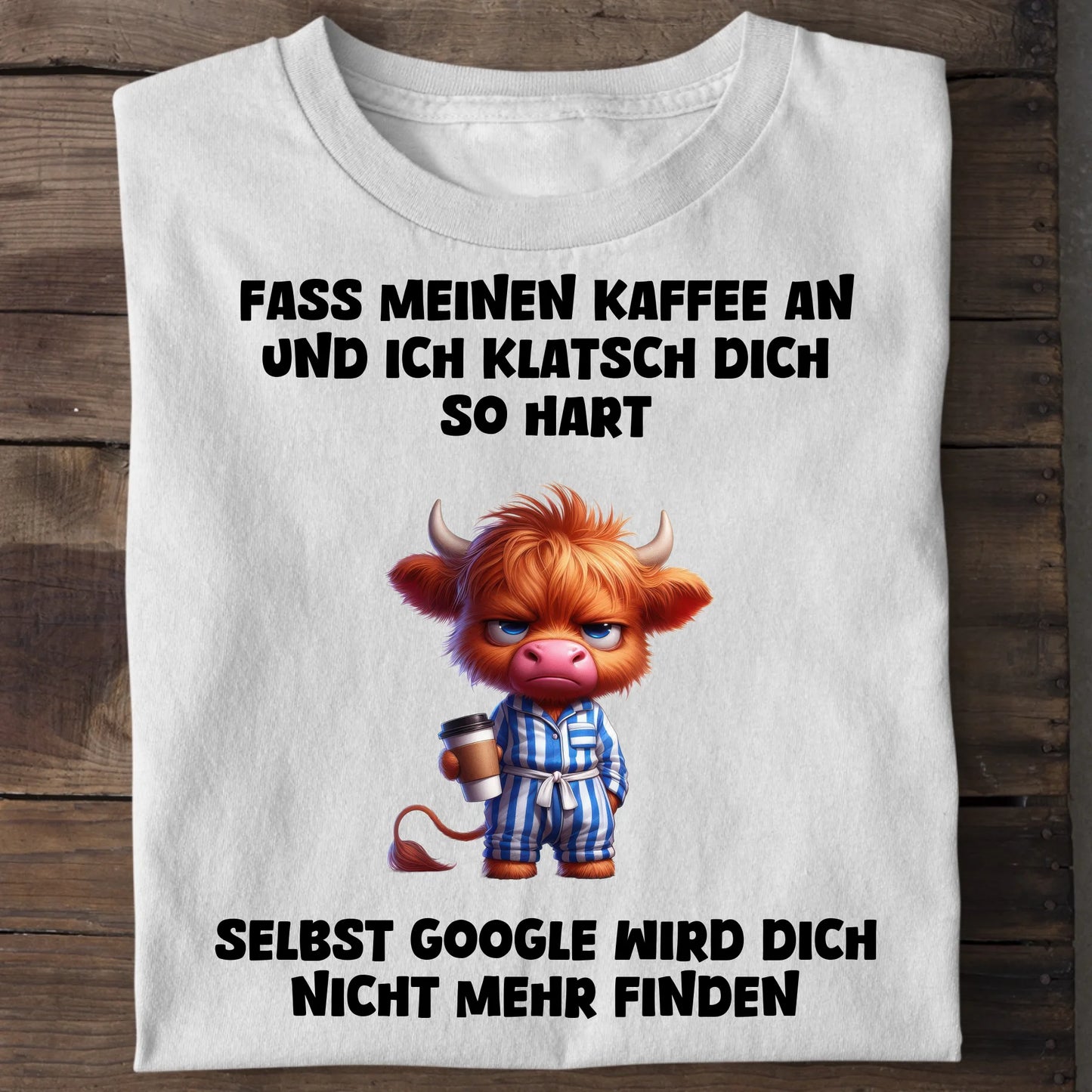 Fass meinen Kaffee an - Organic Men's Shirt (personalisierbar) Crafter T-Shirt ST ST White