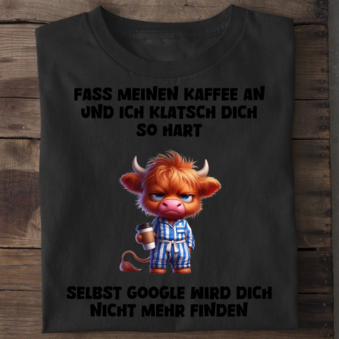 Fass meinen Kaffee an - Organic Men's Shirt (personalisierbar) Crafter T-Shirt ST ST Black