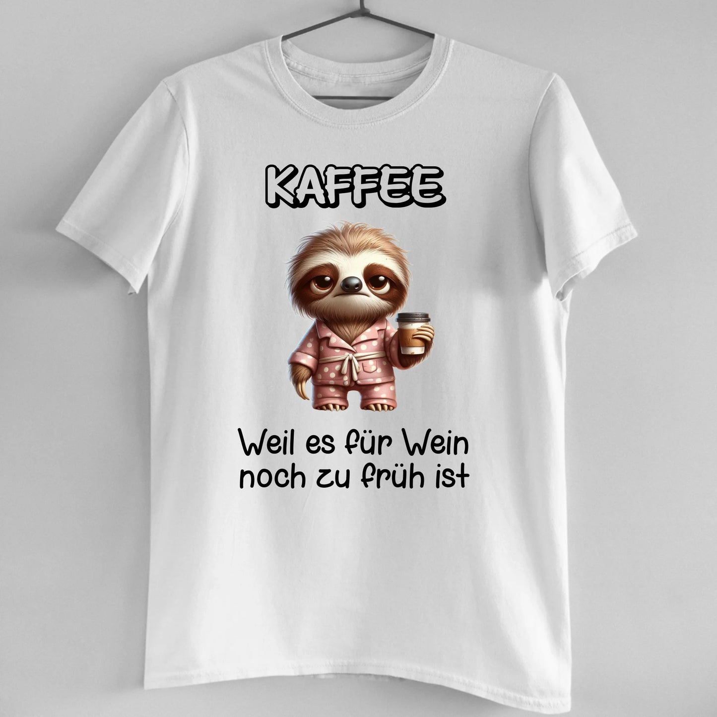 Zu früh für Wein - Organic Men's Shirt (personalisierbar)