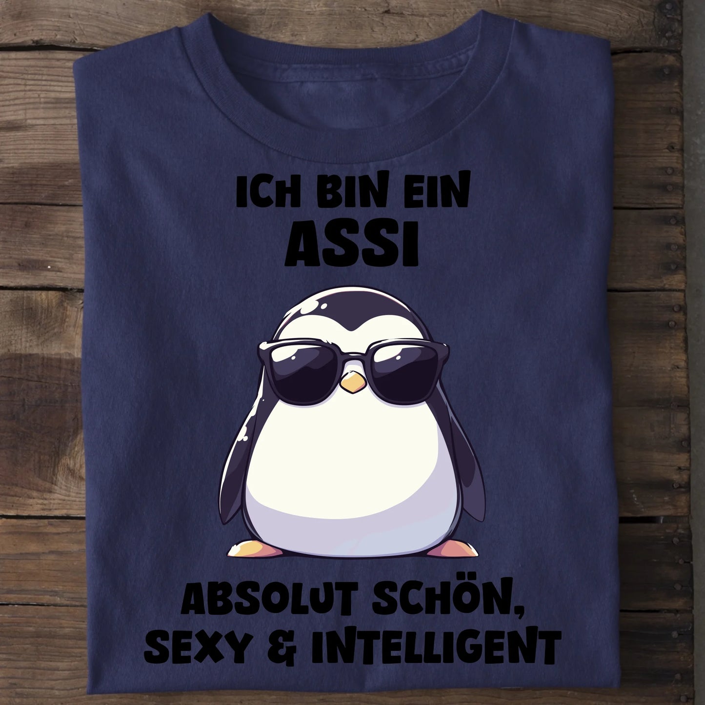 Assi - Organic Men's Shirt (personalisierbar) Crafter T-Shirt ST ST French-Navy