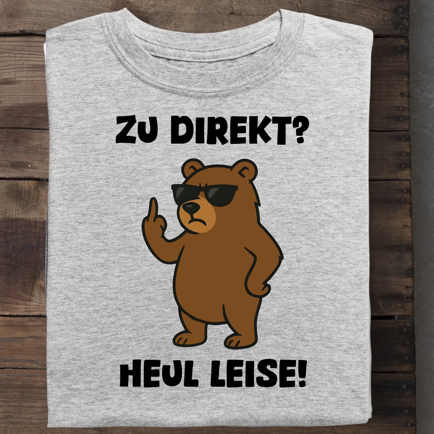 Heul leise - Organic Men's Shirt (personalisierbar) Crafter T-Shirt ST ST Heather-Grey