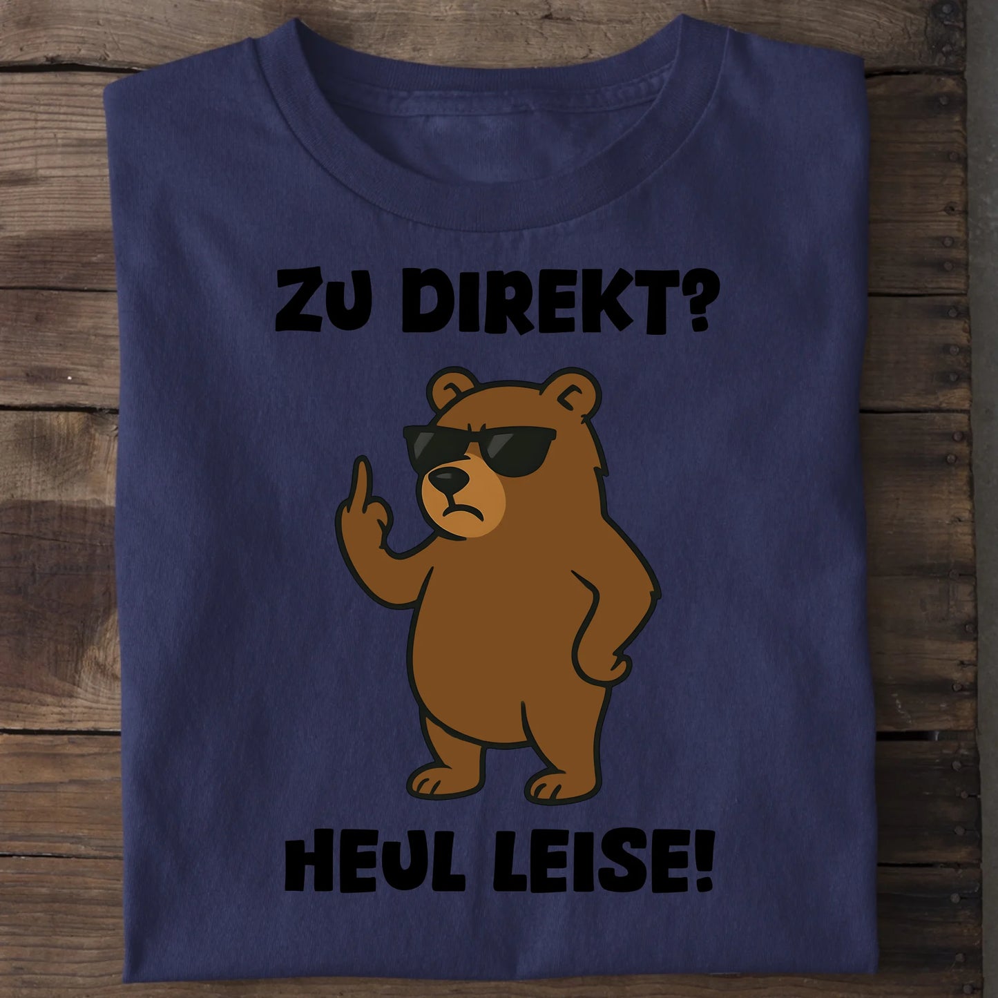 Heul leise - Organic Men's Shirt (personalisierbar) Crafter T-Shirt ST ST French-Navy
