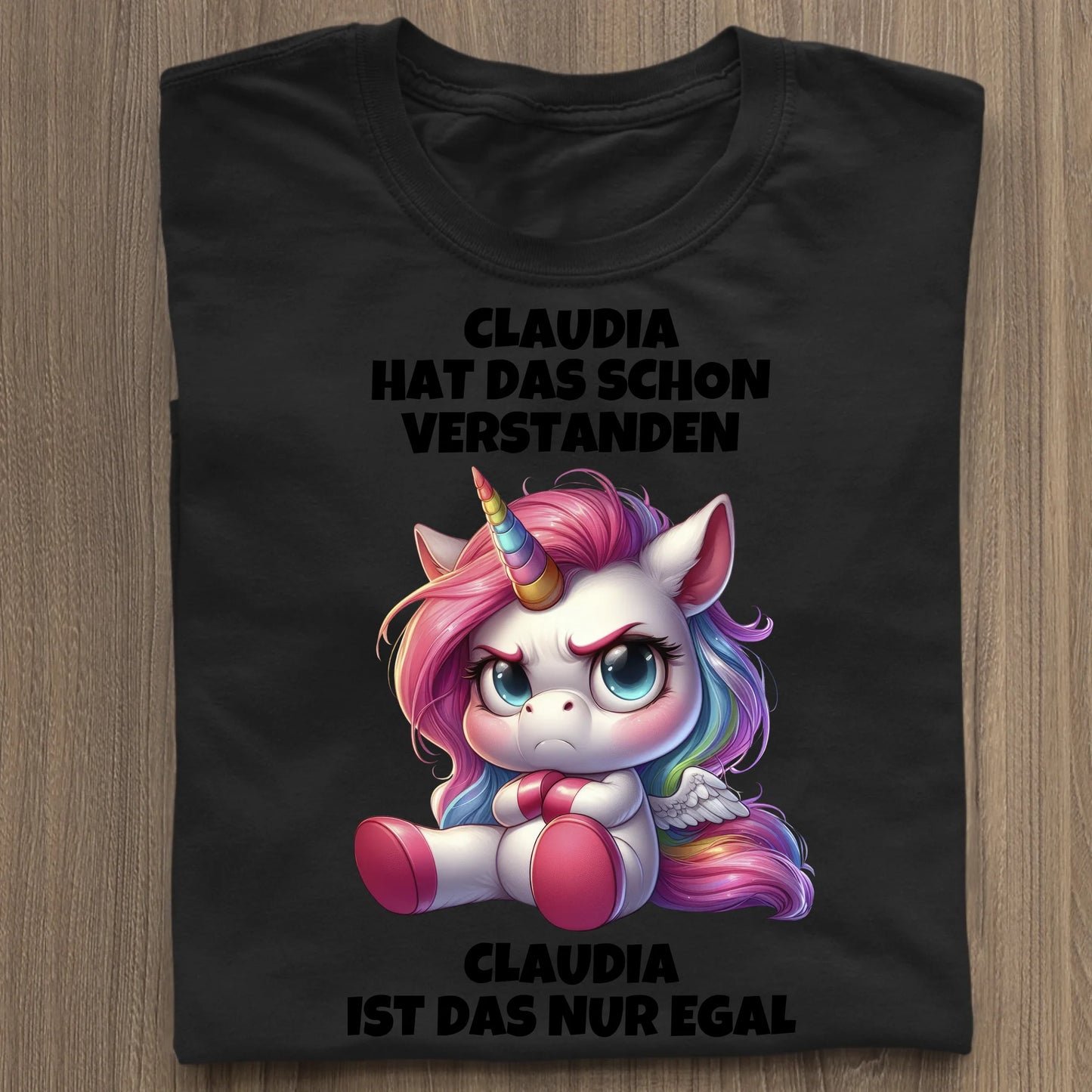 Verstanden aber egal - Organic Women's Shirt (personalisierbar) Serena T-Shirt ST ST Black