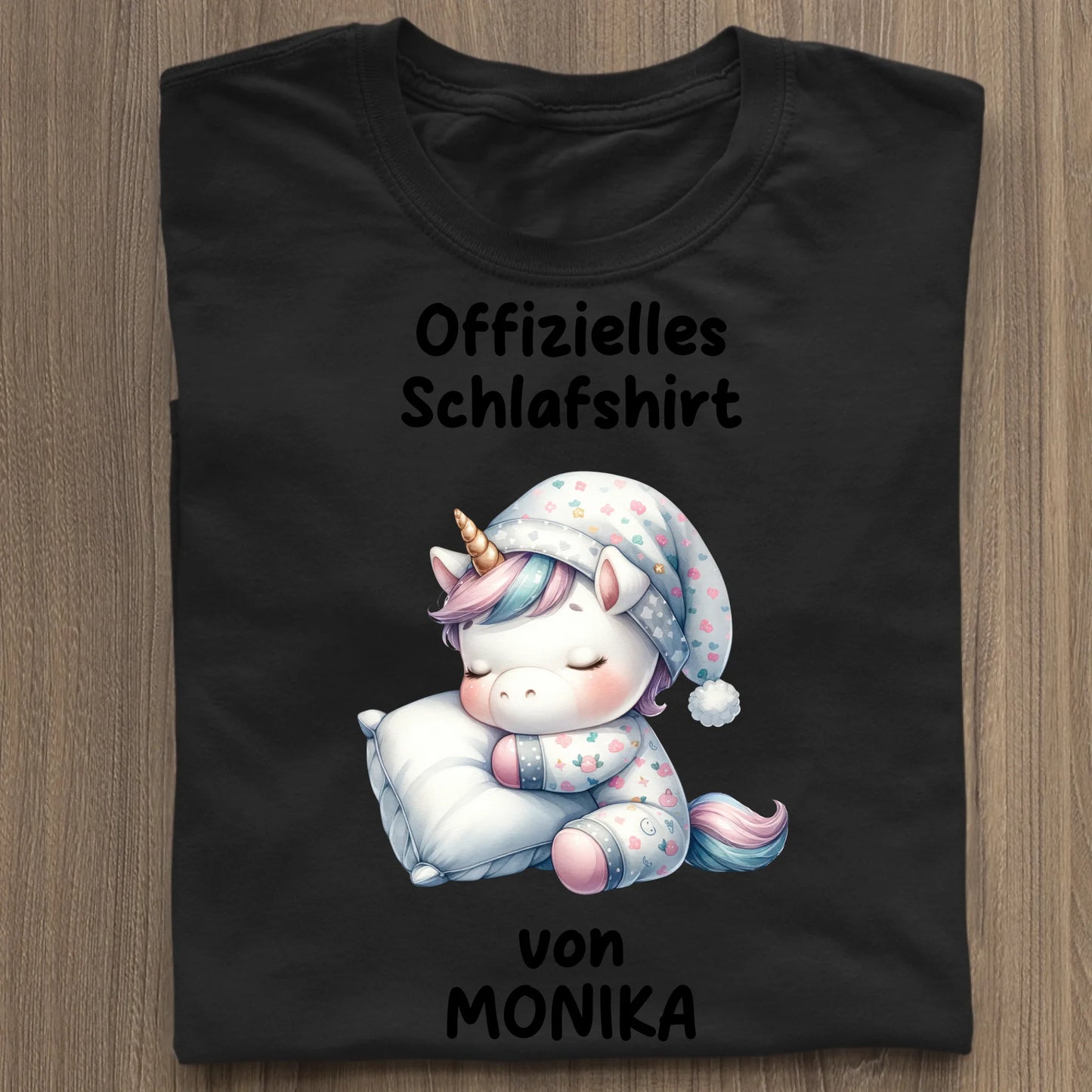 Offizielles Schlafshirt - Organic Women's Shirt (personalisierbar) Serena T-Shirt ST ST Black