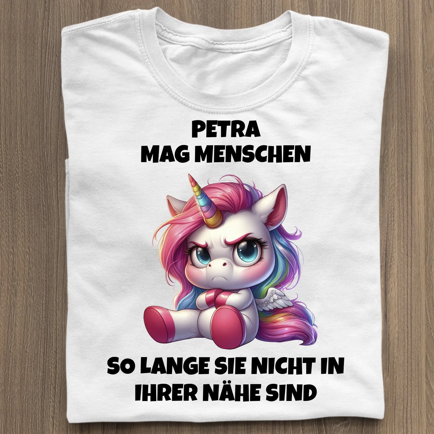 Ich mag Menschen - Organic Women's Shirt (personalisierbar) Serena T-Shirt ST ST White