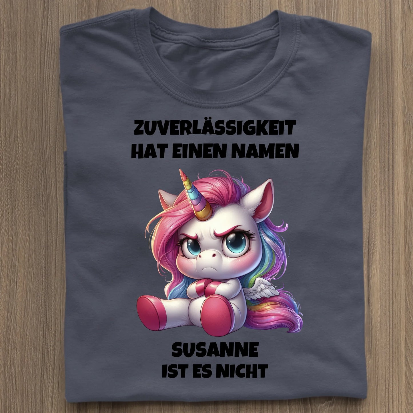 Zuverlässigkeit hat einen Namen - Organic Women's Shirt (personalisierbar) Serena T-Shirt ST ST French-Navy