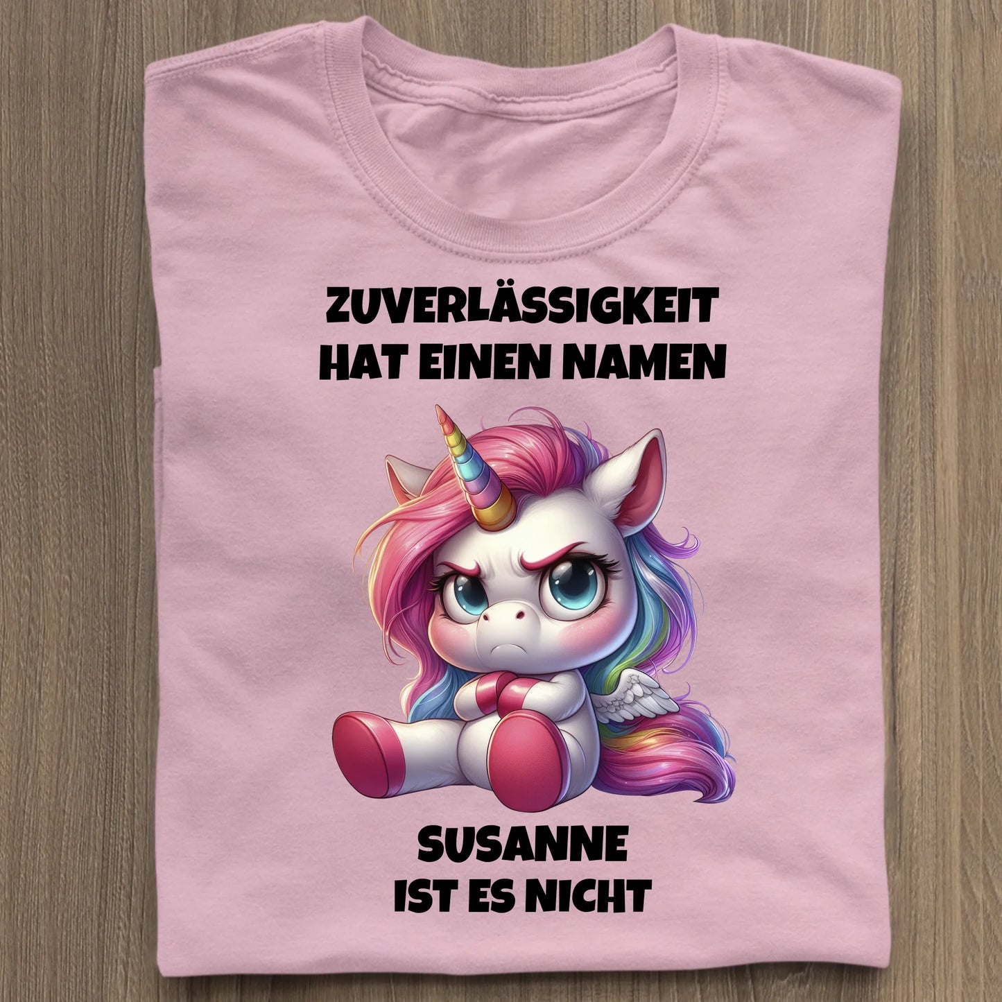 Zuverlässigkeit hat einen Namen - Organic Women's Shirt (personalisierbar) Serena T-Shirt ST ST Cotton-Pink