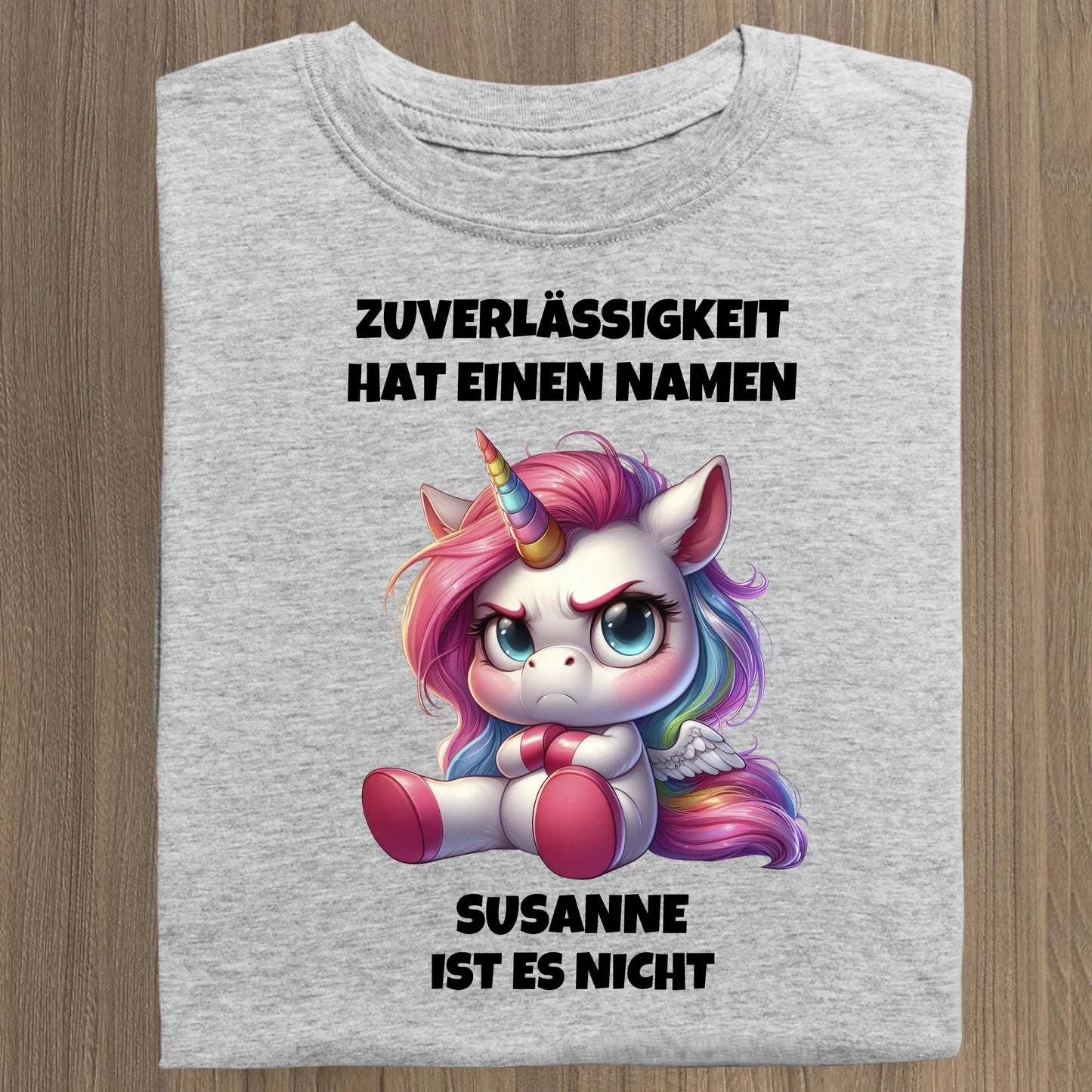 Zuverlässigkeit hat einen Namen - Organic Women's Shirt (personalisierbar) Serena T-Shirt ST ST Heather-Grey