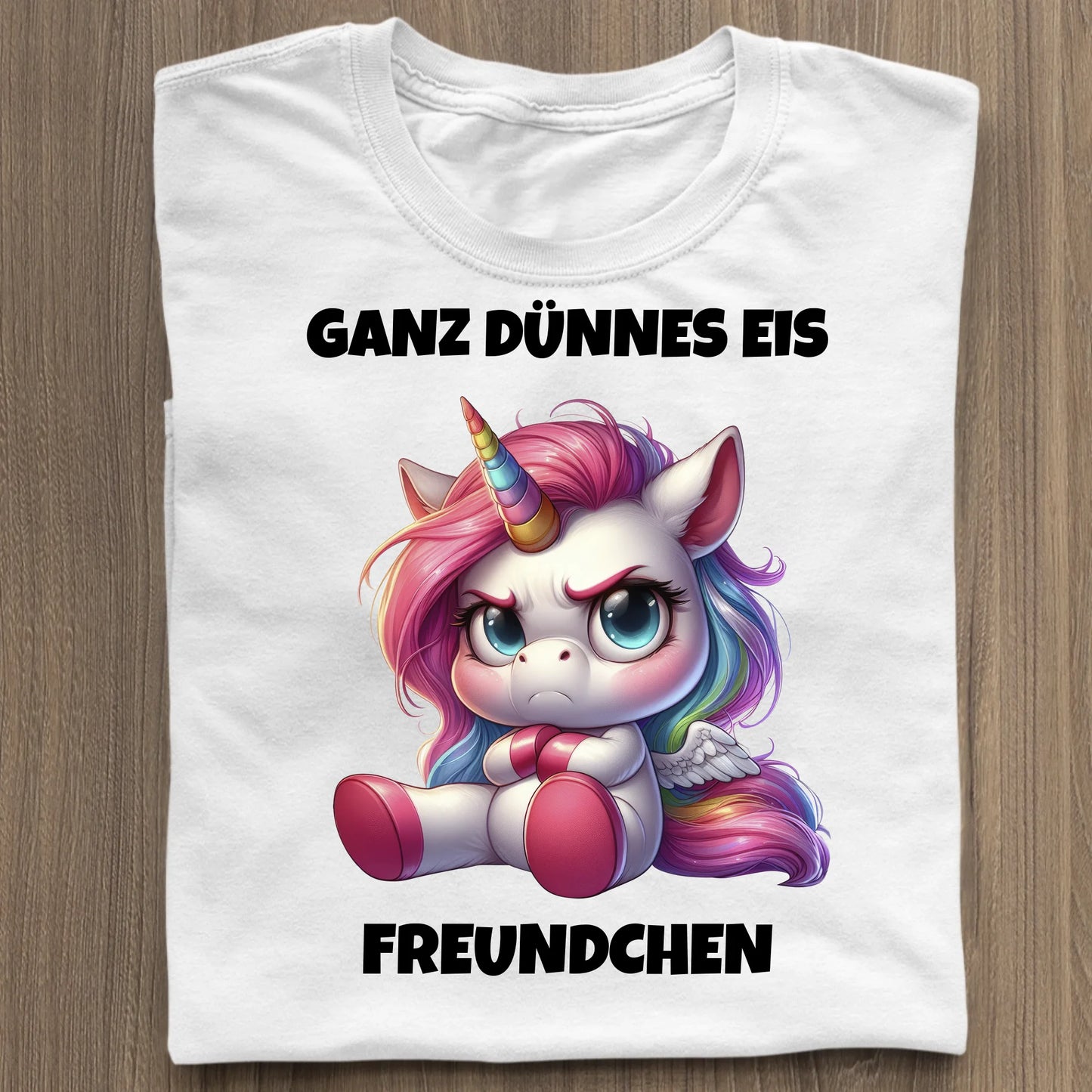 Ganz dünnes Eis - Organic Women's Shirt (personalisierbar) Serena T-Shirt ST ST White