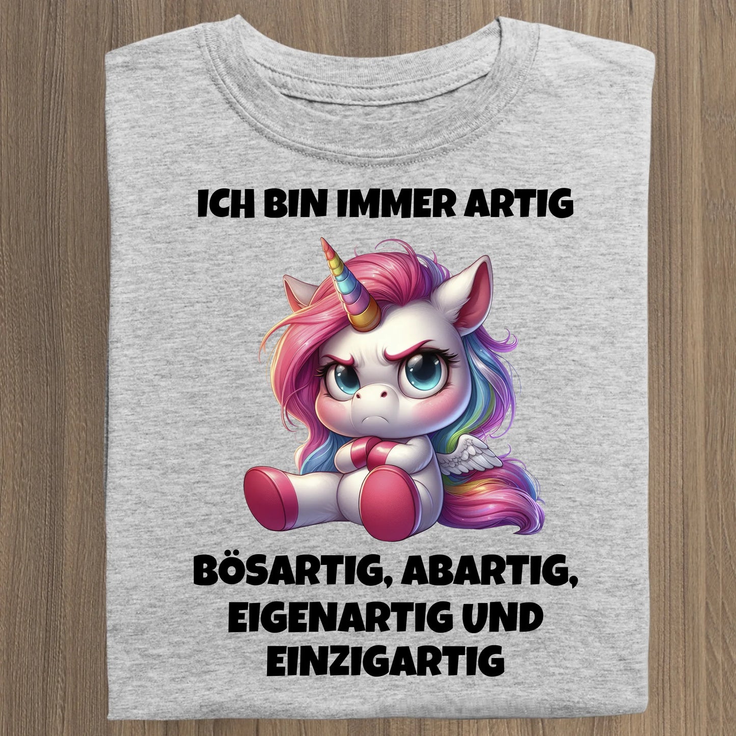 Immer artig - Organic Women's Shirt (personalisierbar) Serena T-Shirt ST ST Heather-Grey