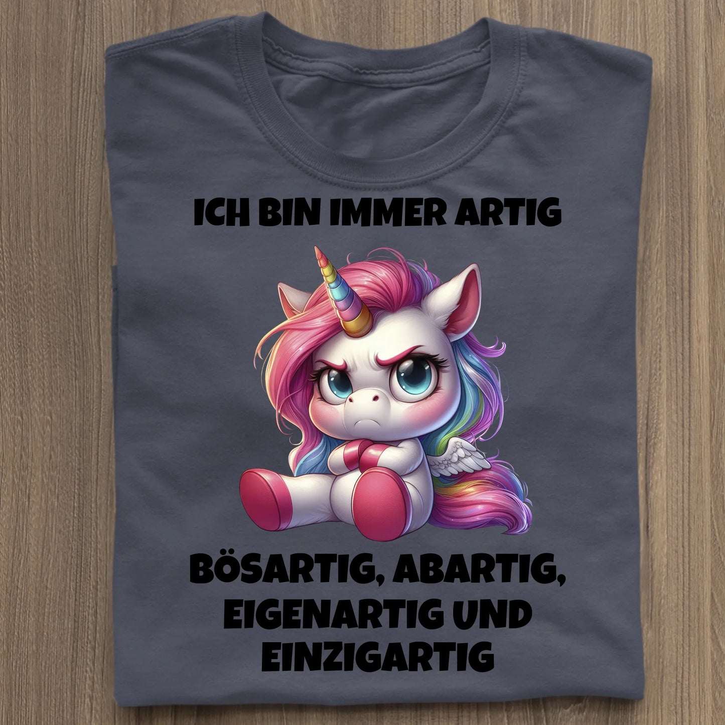 Immer artig - Organic Women's Shirt (personalisierbar) Serena T-Shirt ST ST French-Navy