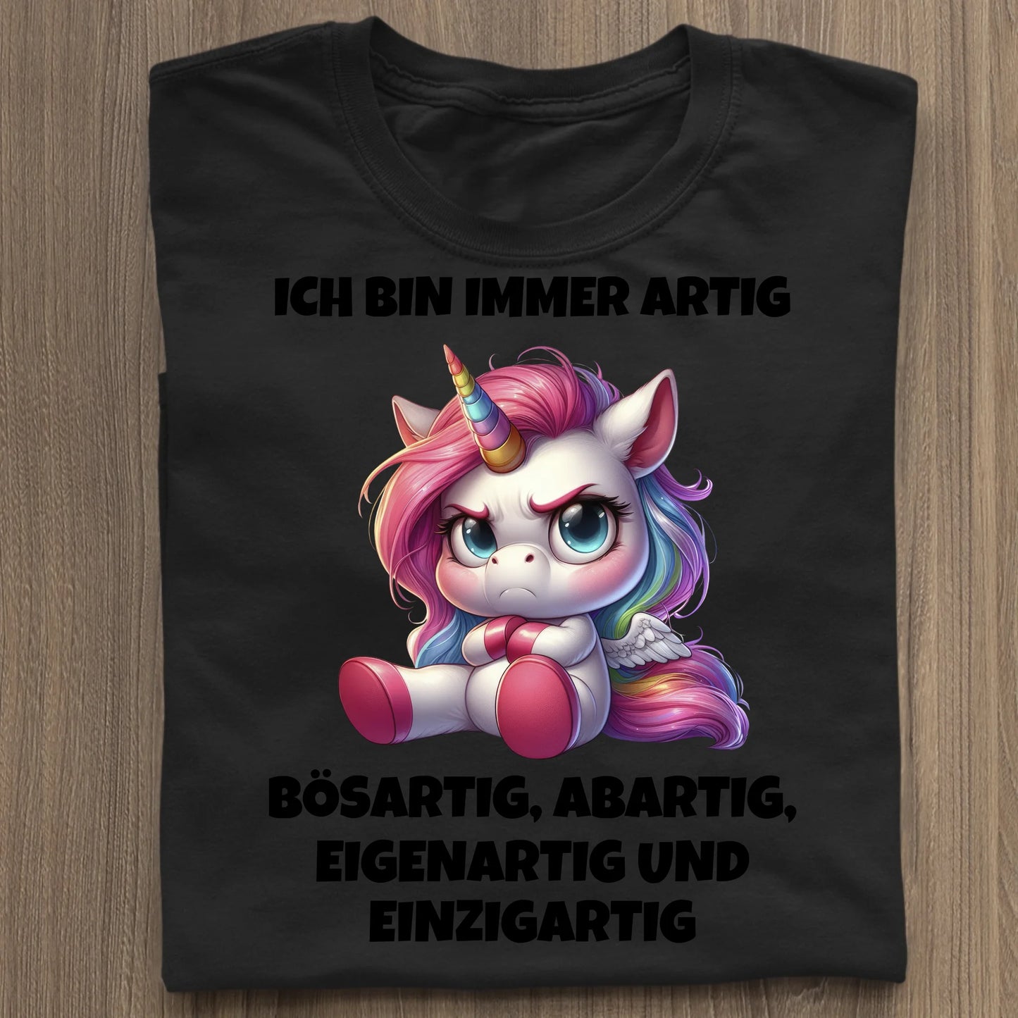 Immer artig - Organic Women's Shirt (personalisierbar) Serena T-Shirt ST ST Black